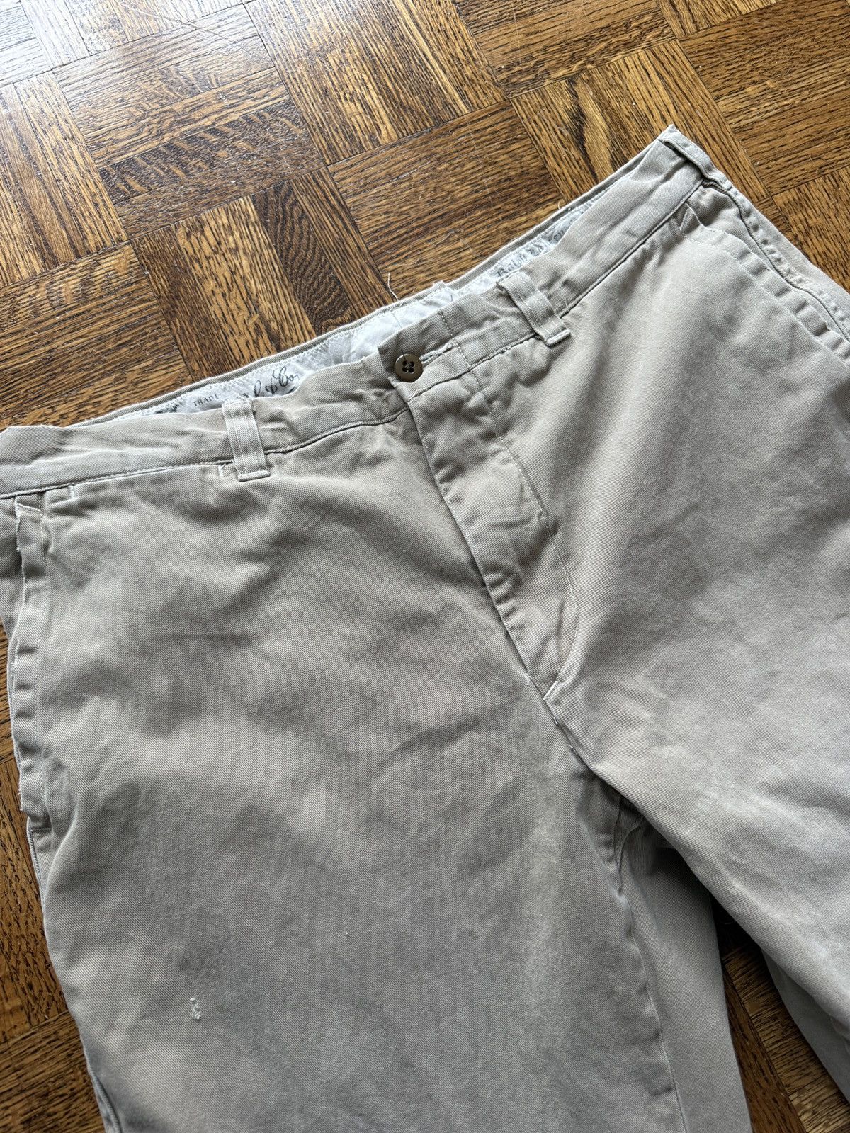 Polo Ralph Lauren Vintage Polo Ralph Lauren GI Fit Military Chino Trousers Size US 35 - 8 Thumbnail