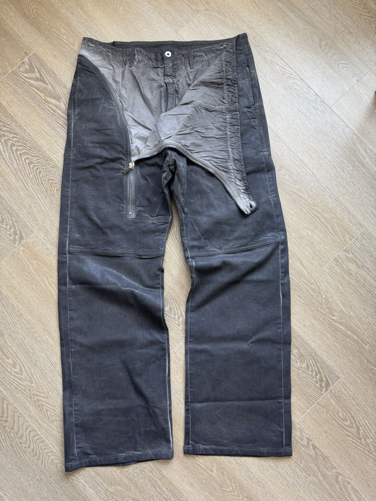 Rick Owens Drkshdw Rick Owen’s Hollywood Waxed Aircuts Size US 36 / EU 52 - 1 Thumbnail