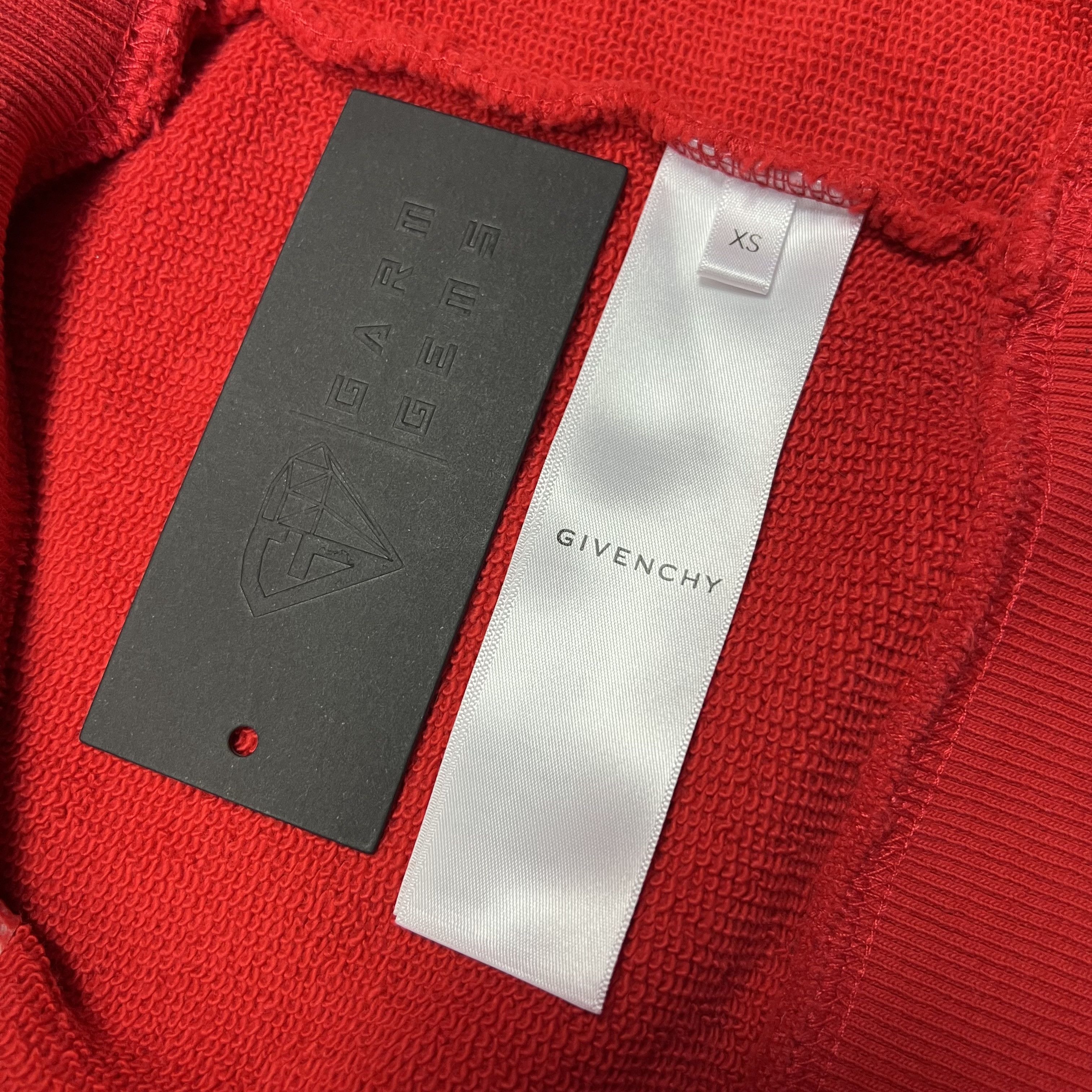 Givenchy Givenchy Trompe-L'œil Ring Logo Print Sweatshirt Size US XS / EU 42 / 0 - 5 Thumbnail