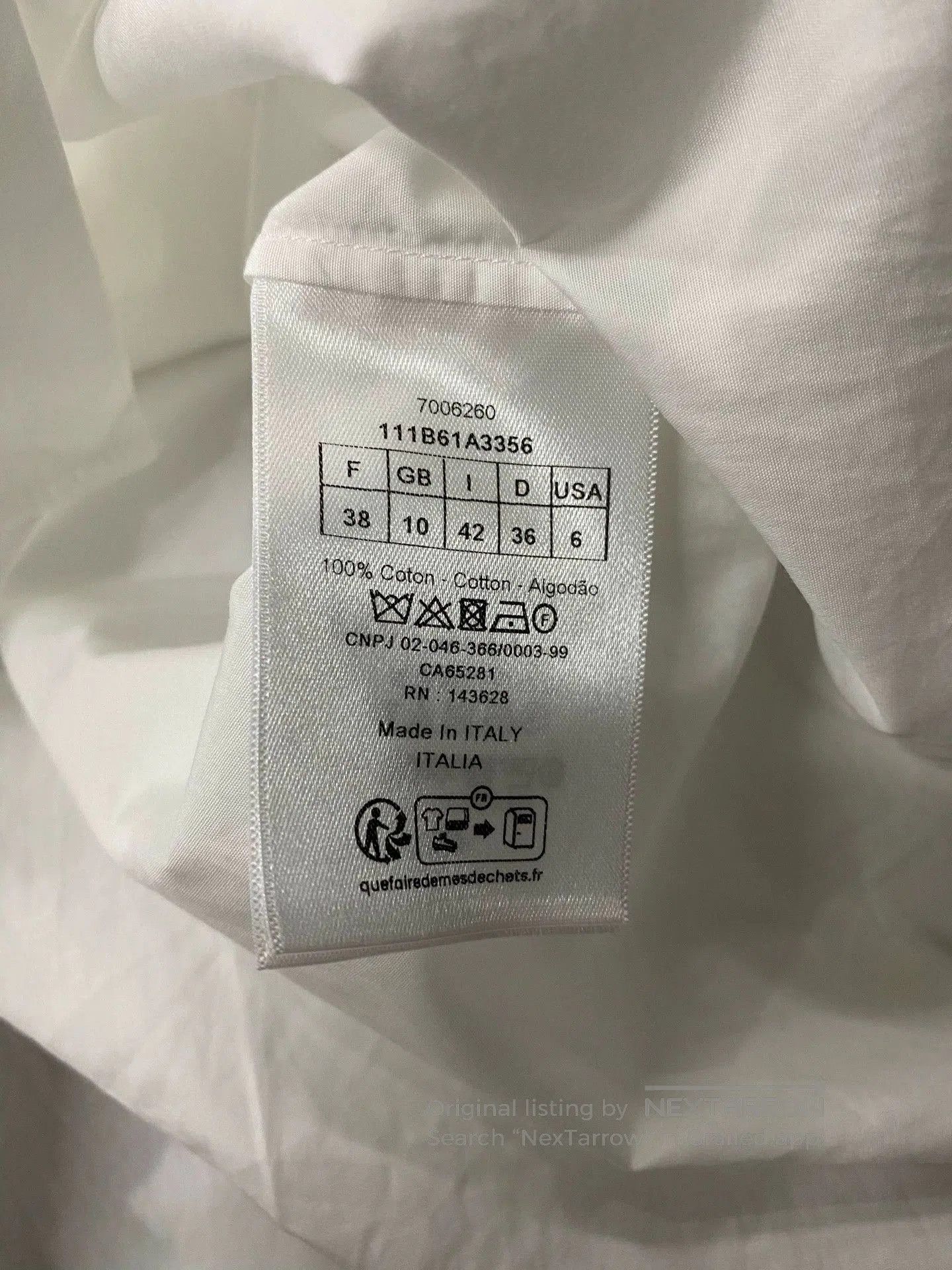 Dior dior bee short sleeve shirt size 38. Size US S / EU 44-46 / 1 - 6 Thumbnail