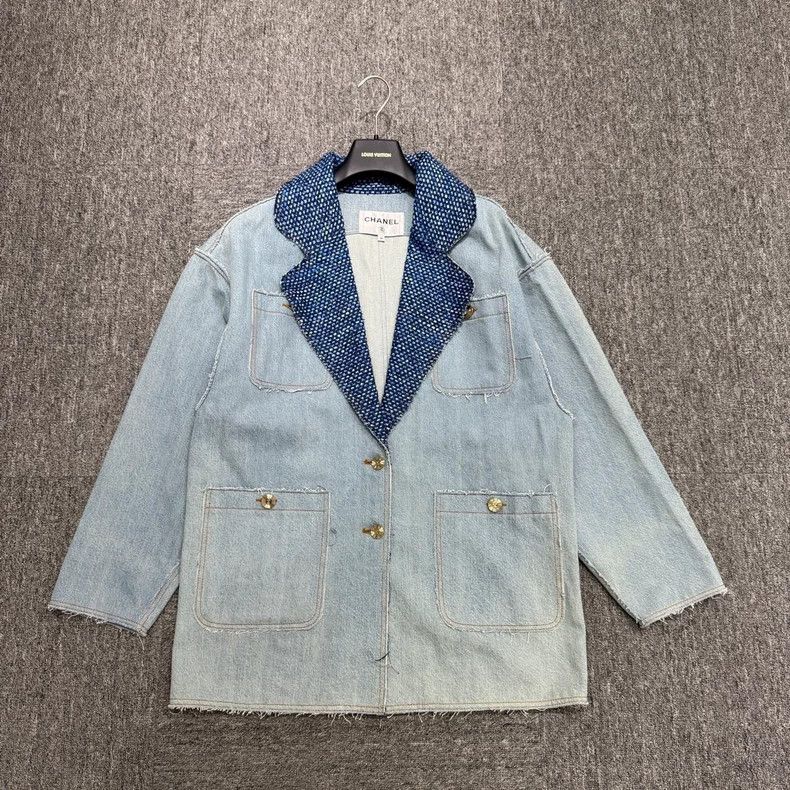 Chanel Chanel Tassel Denim Jacket Size 36-dmc Size US S / EU 44-46 / 1 - 1 Thumbnail