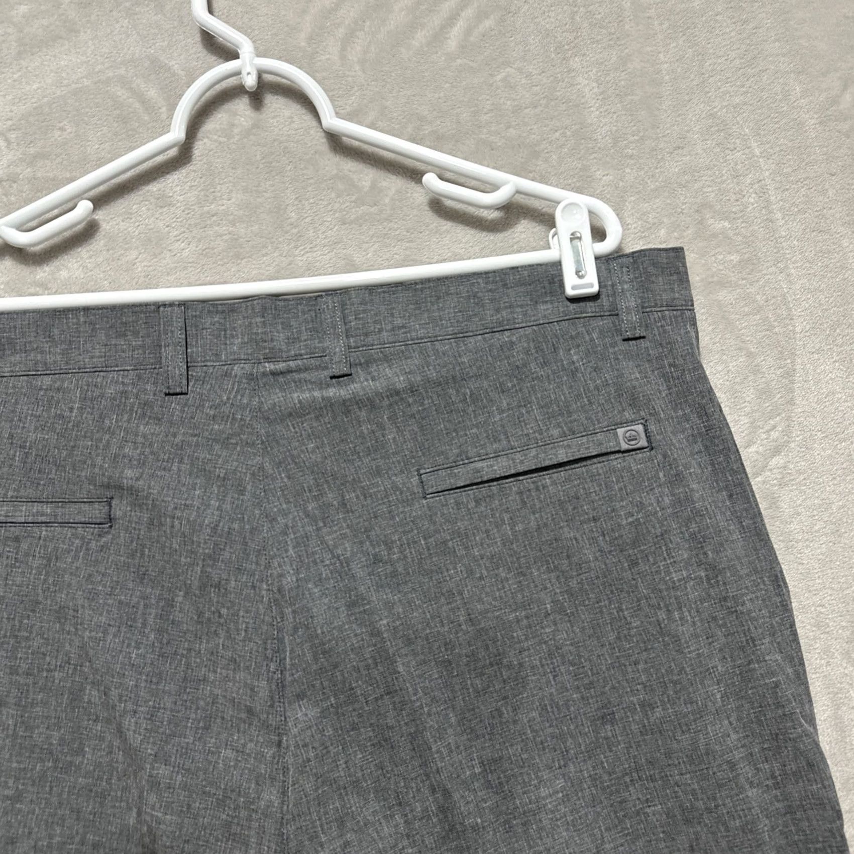Peter Millar Peter Millar Crown Performance Men's Shorts Size 38 Gray Stretch Shirt? Size US 38 / EU 54 - 4 Thumbnail
