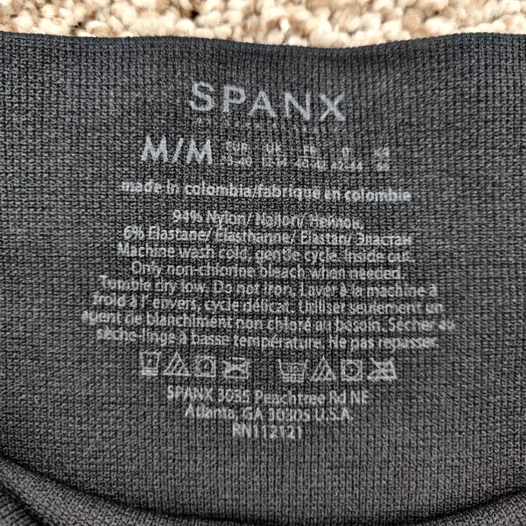 Spanx Spanx Leggings Women's M Camouflage Multicolor Breathable Compression Stretch Inseam 25 in Tapered Regular Activewear Athleisure Womens Size 32" / US 10 / IT 46 - 6 Thumbnail