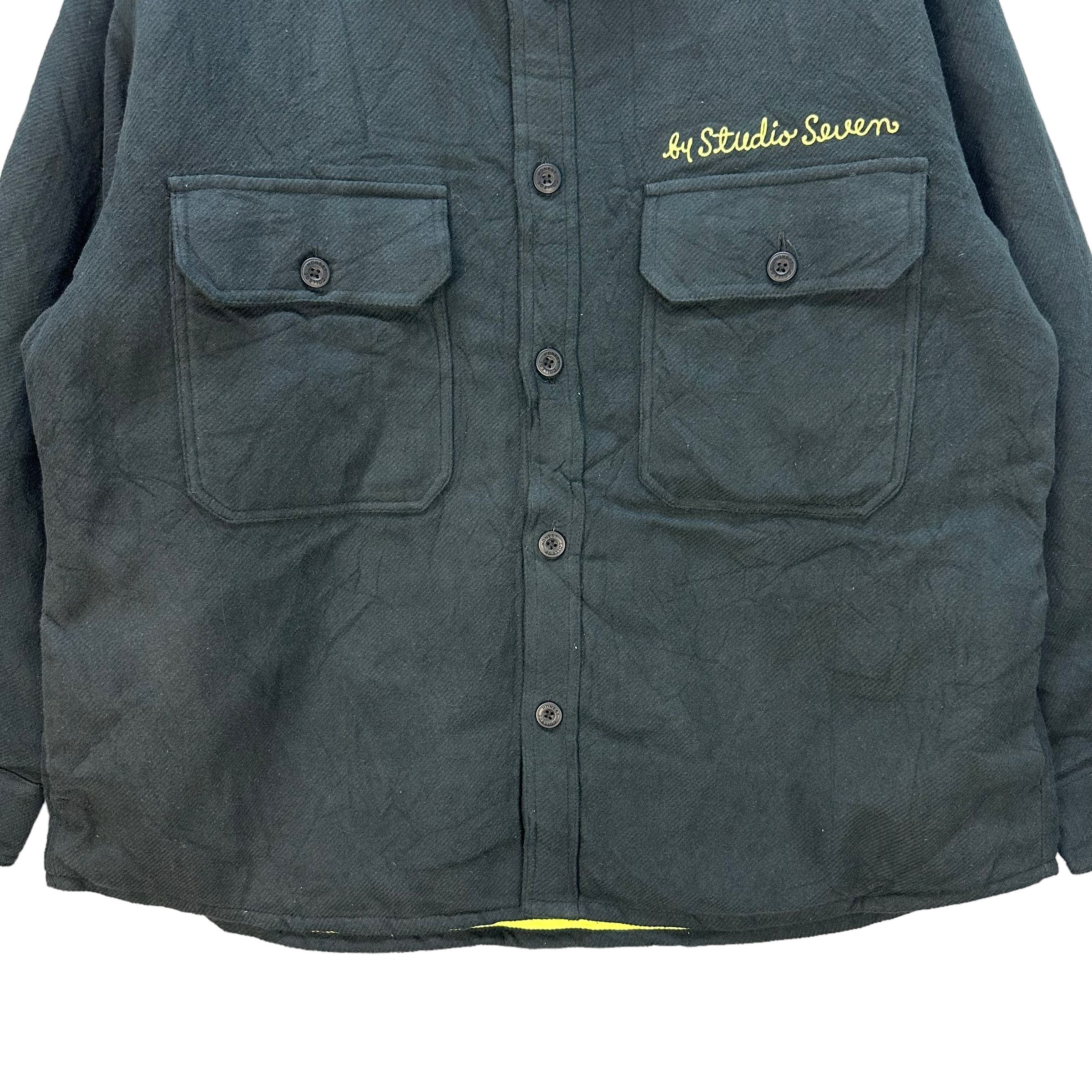 Studio Seven STUDIO SEVEN HONEST COLLEGE BIG LOGO JACKET #9013-48 Size US XL / EU 56 / 4 - 6 Thumbnail