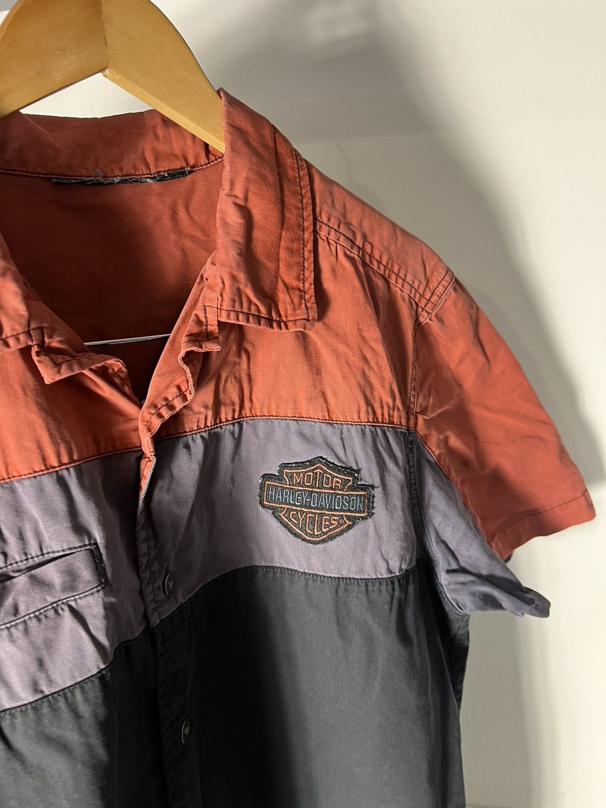 Harley Davidson VINTAGE HARLEY DAVIDSON MOTORCYCLE RETRO SHIRT CASUAL 90s Size US M / EU 48-50 / 2 - 6 Thumbnail