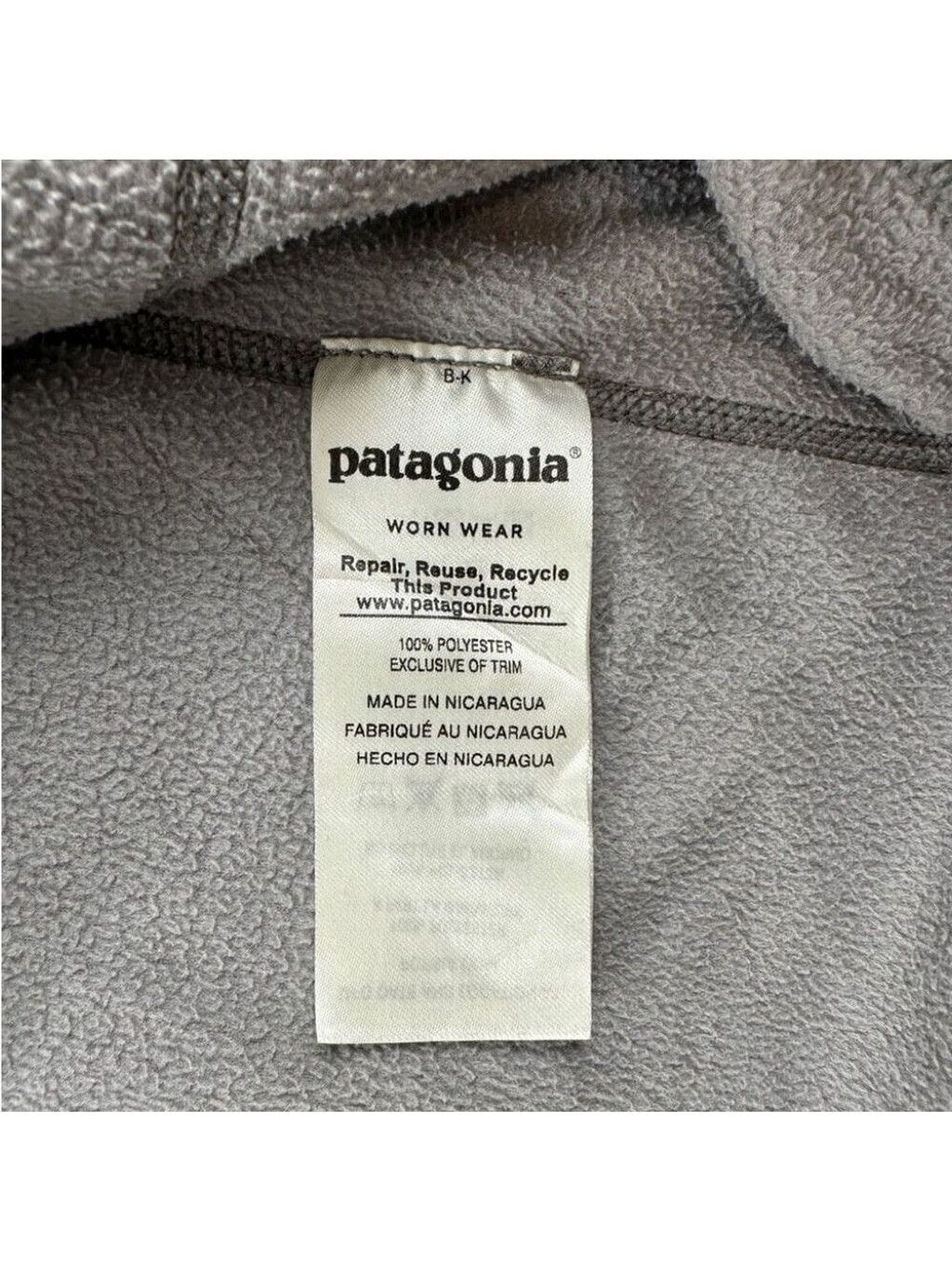 Patagonia Patagonia Men's Size Medium Micro D Fleece Pullover Grey Hal Size US M / EU 48-50 / 2 - 14 Thumbnail