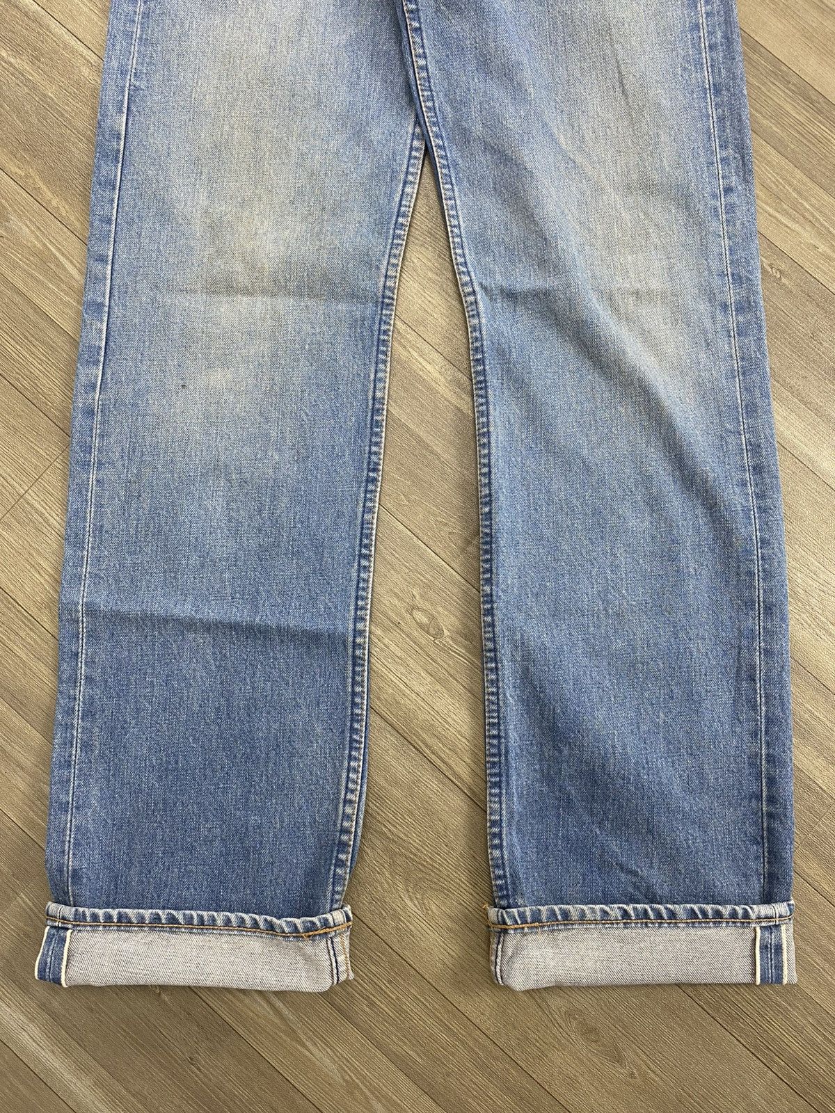 Levi's Vintage Clothing Vintage Levis 503 28x36 Selvedge Straight Fit Blue Jeans Size US 28 / EU 44 - 6 Thumbnail