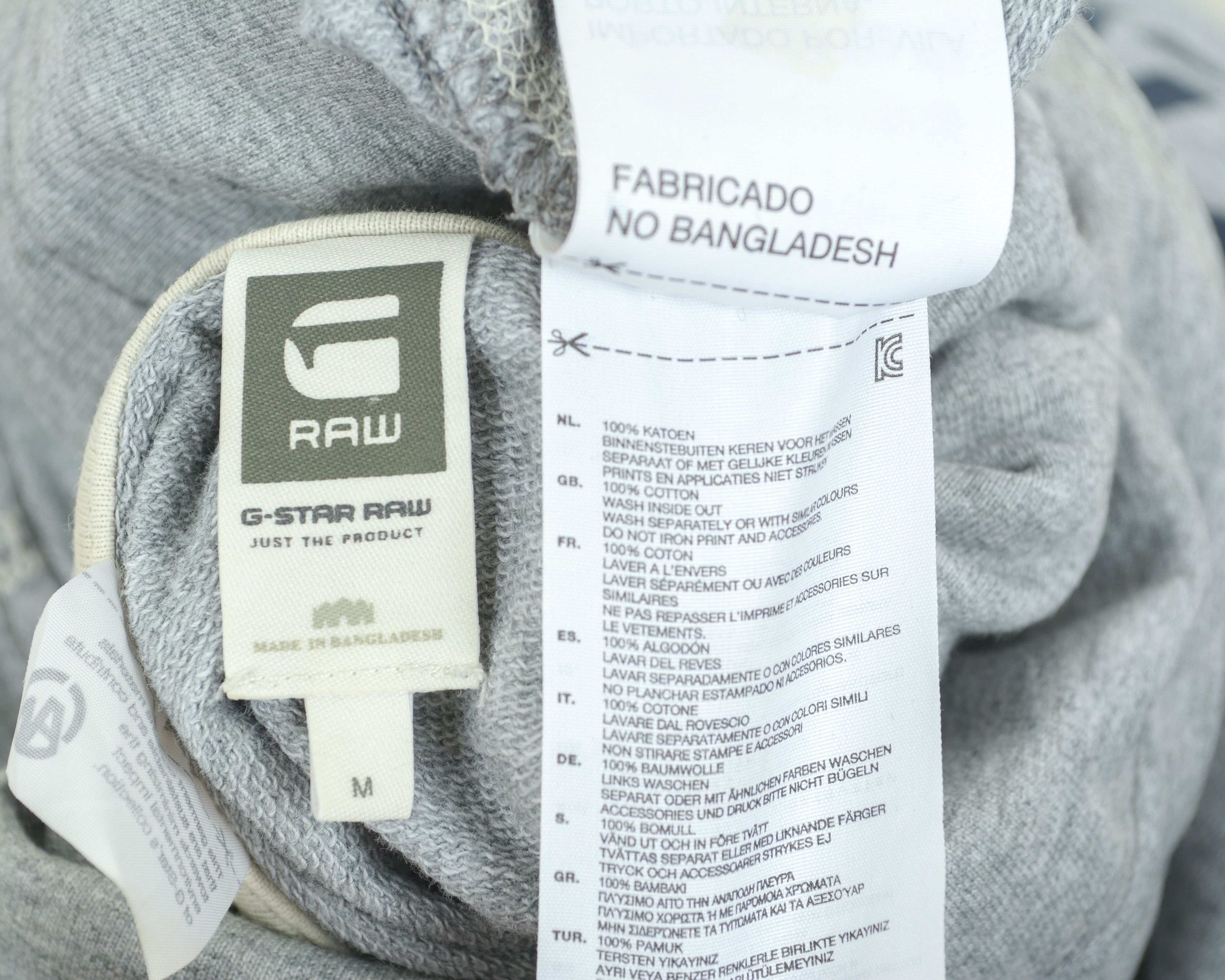 G-Star Nord Collar M Sweatshirt Pullover Jumper Cotton Sweater Size US M / EU 48-50 / 2 - 8 Thumbnail