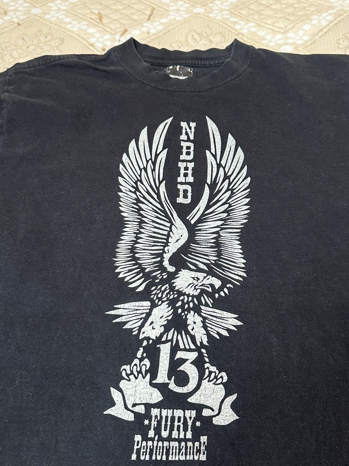 Neighborhood 🔥 Neighborhood Technical Apparel Fury Eagle Logo T Shirt Y2K Size US M / EU 48-50 / 2 - 6 Thumbnail