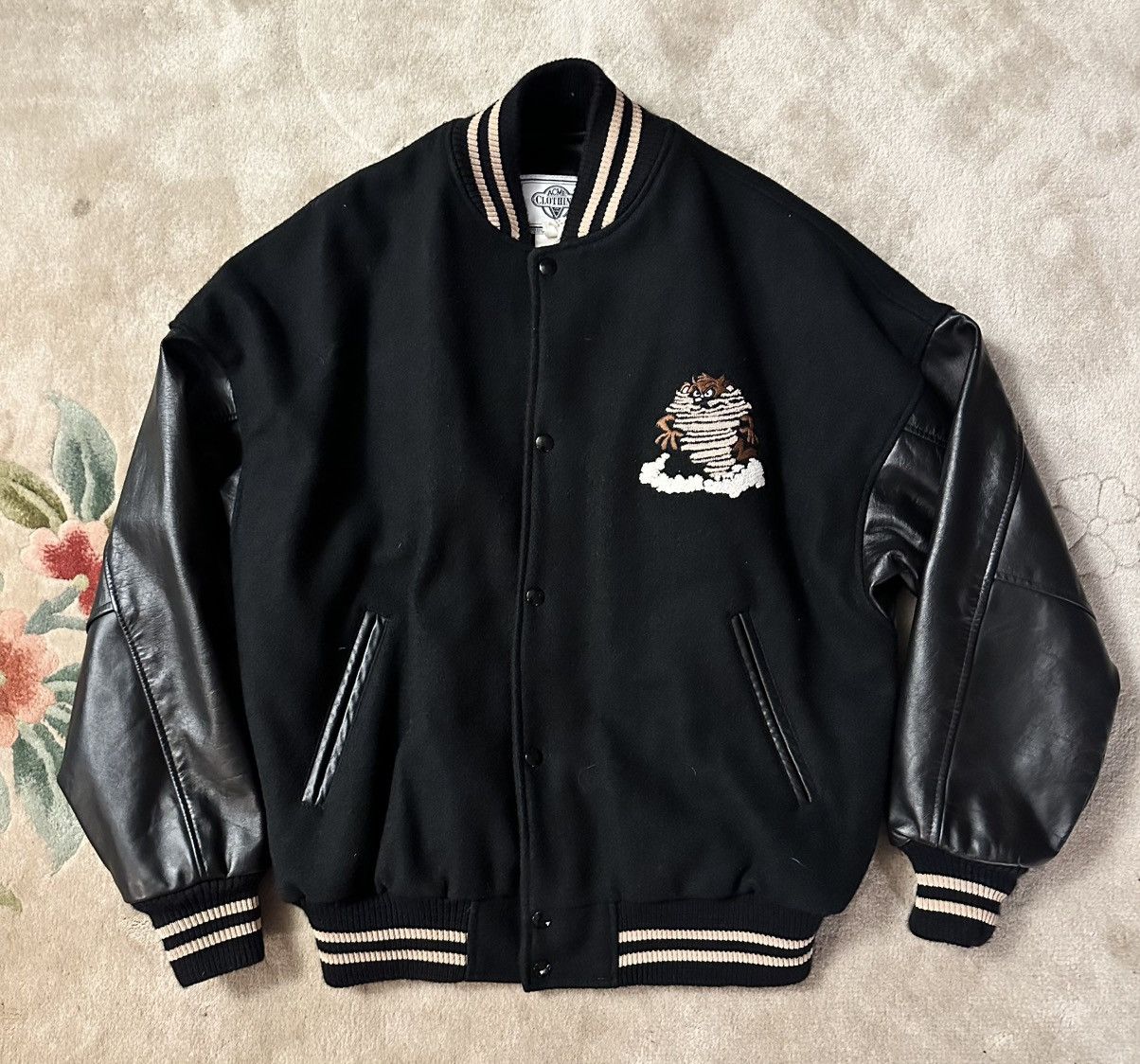 Acme Clothing Tazmanian Devil Varsity Jacket Size US XL / EU 56 / 4 - 2 Thumbnail