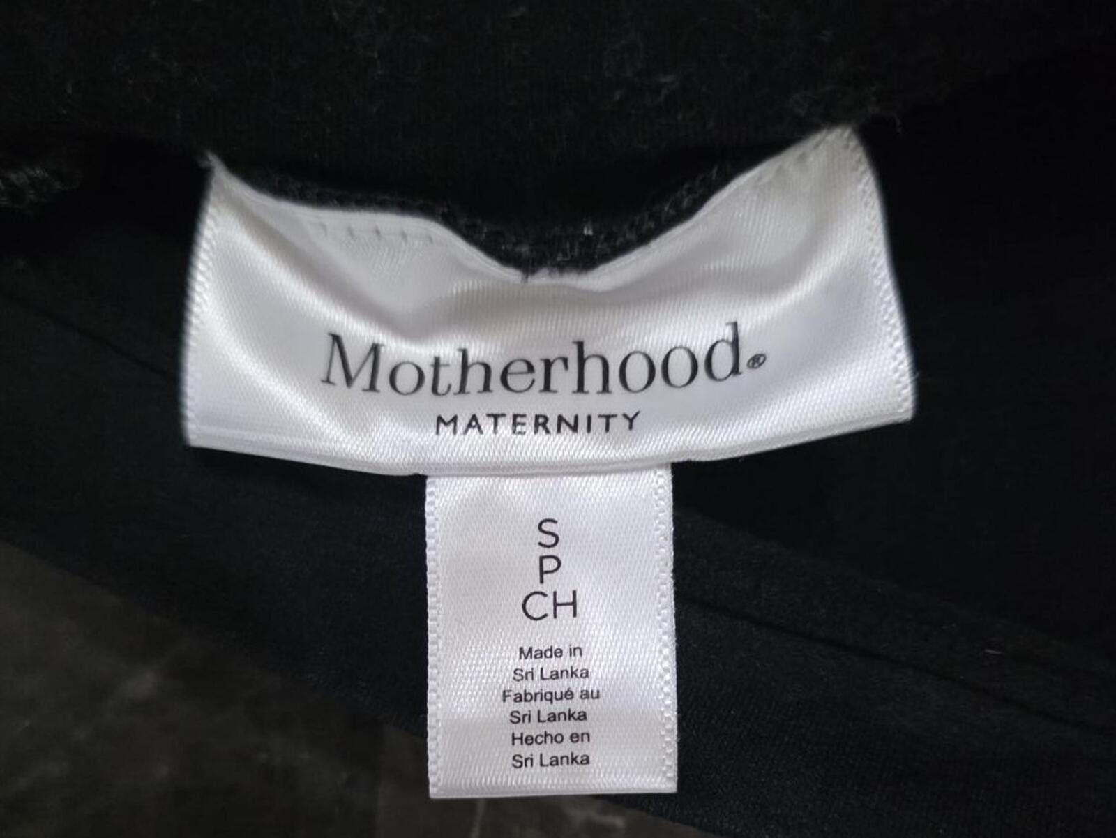 Other Motherhood Maternity Black Stretchy Maternity Pants Size S Size 28" / US 6 / IT 42 - 4 Thumbnail