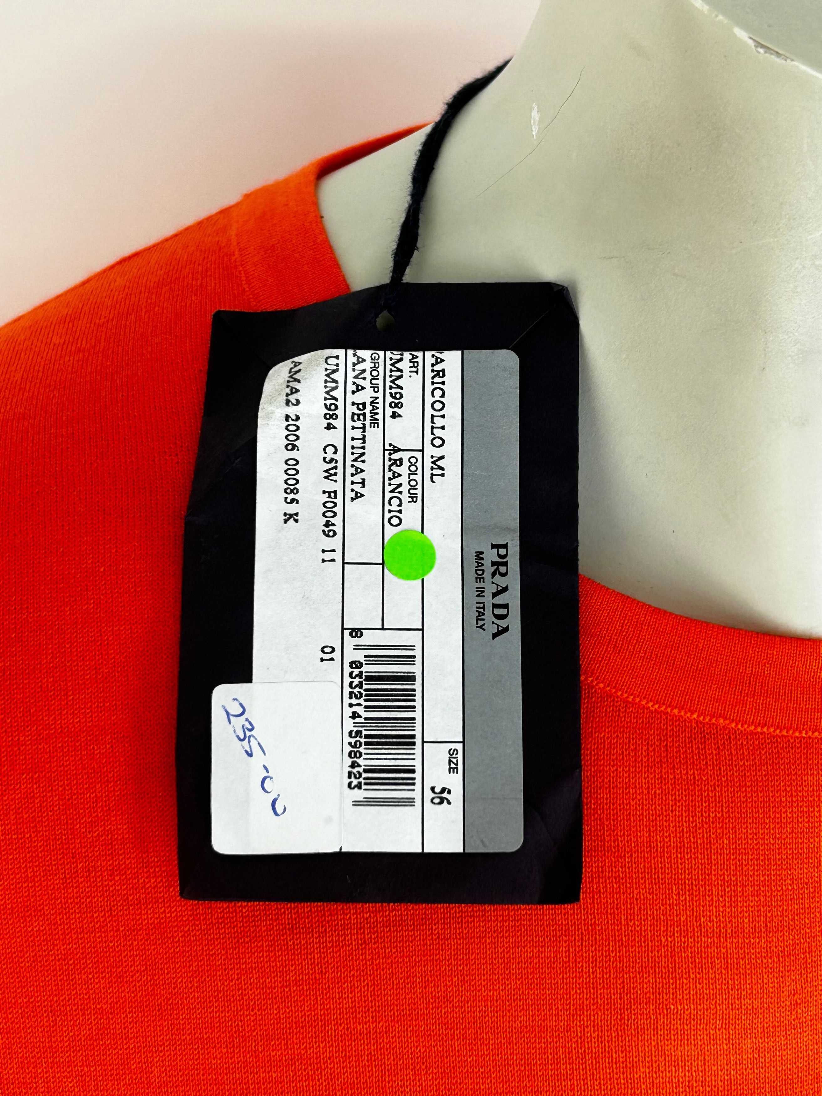 Prada PRADA FINE GAUGE CREW NECK KNITWEAR Size US XXL / EU 58 / 5 - 4 Thumbnail