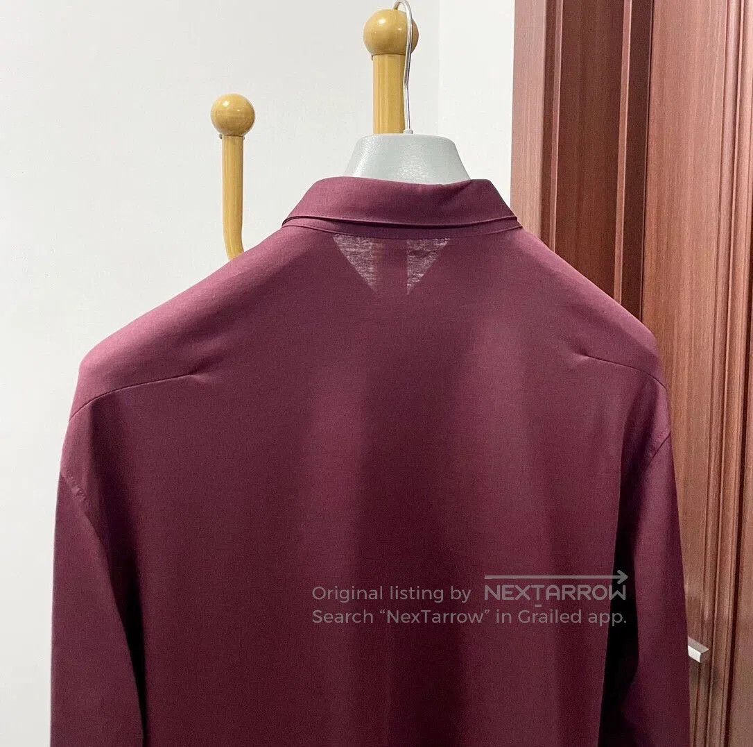 Dior Dior Men's Silk-Cotton Stretch Panel Shirt. Size US M / EU 48-50 / 2 - 5 Thumbnail