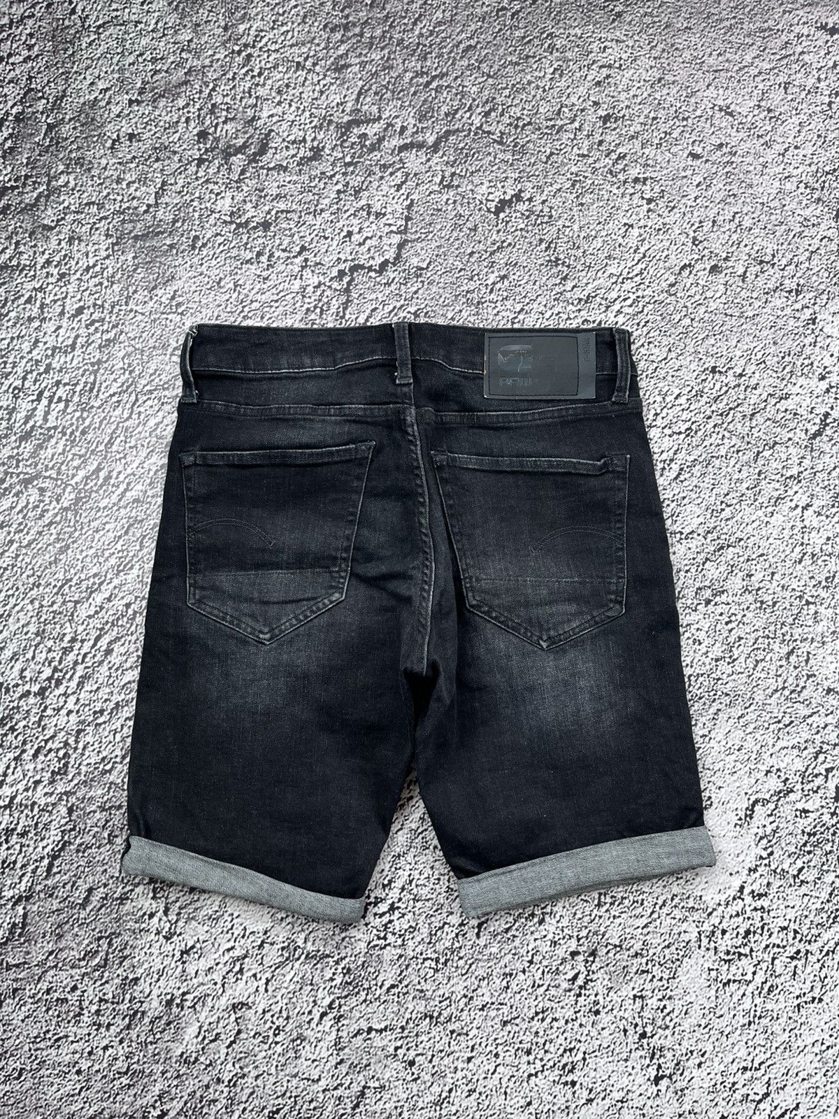 G-Star G Star Raw 3301 Slim 1/2 Denim Shorts Size 31 Size US 31 - 2 Thumbnail