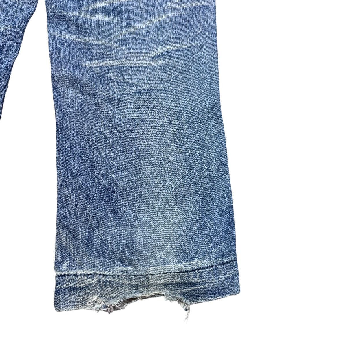Japanese Brand CONEY Denim Carpenter Patchwork Work Pants Size US 32 / EU 48 - 14 Thumbnail