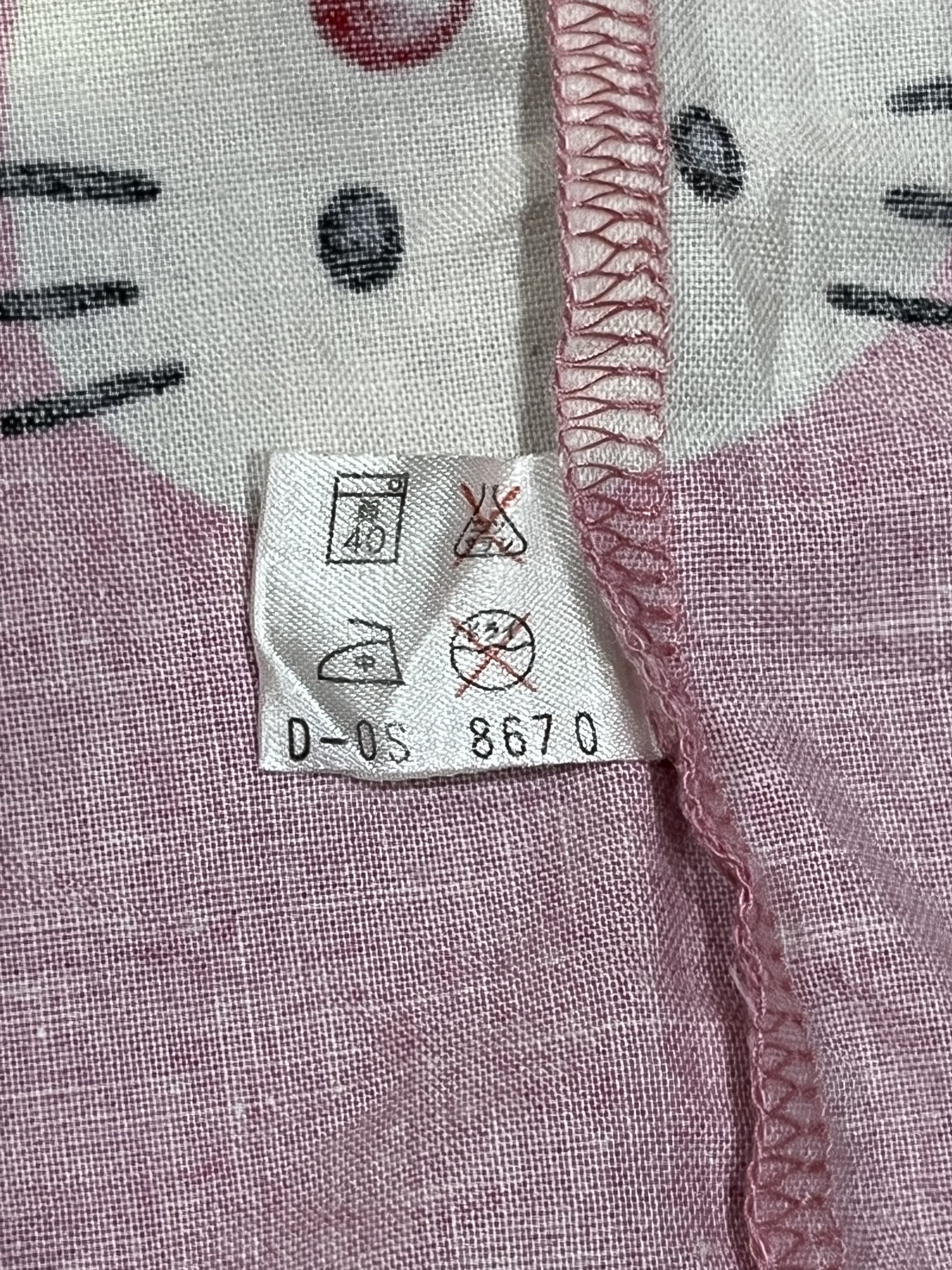 Cartoon Network Hype🔥Vtg 80s Hello Kitty Japan Full Print Pajama Shirt M Size US M / EU 48-50 / 2 - 6 Thumbnail