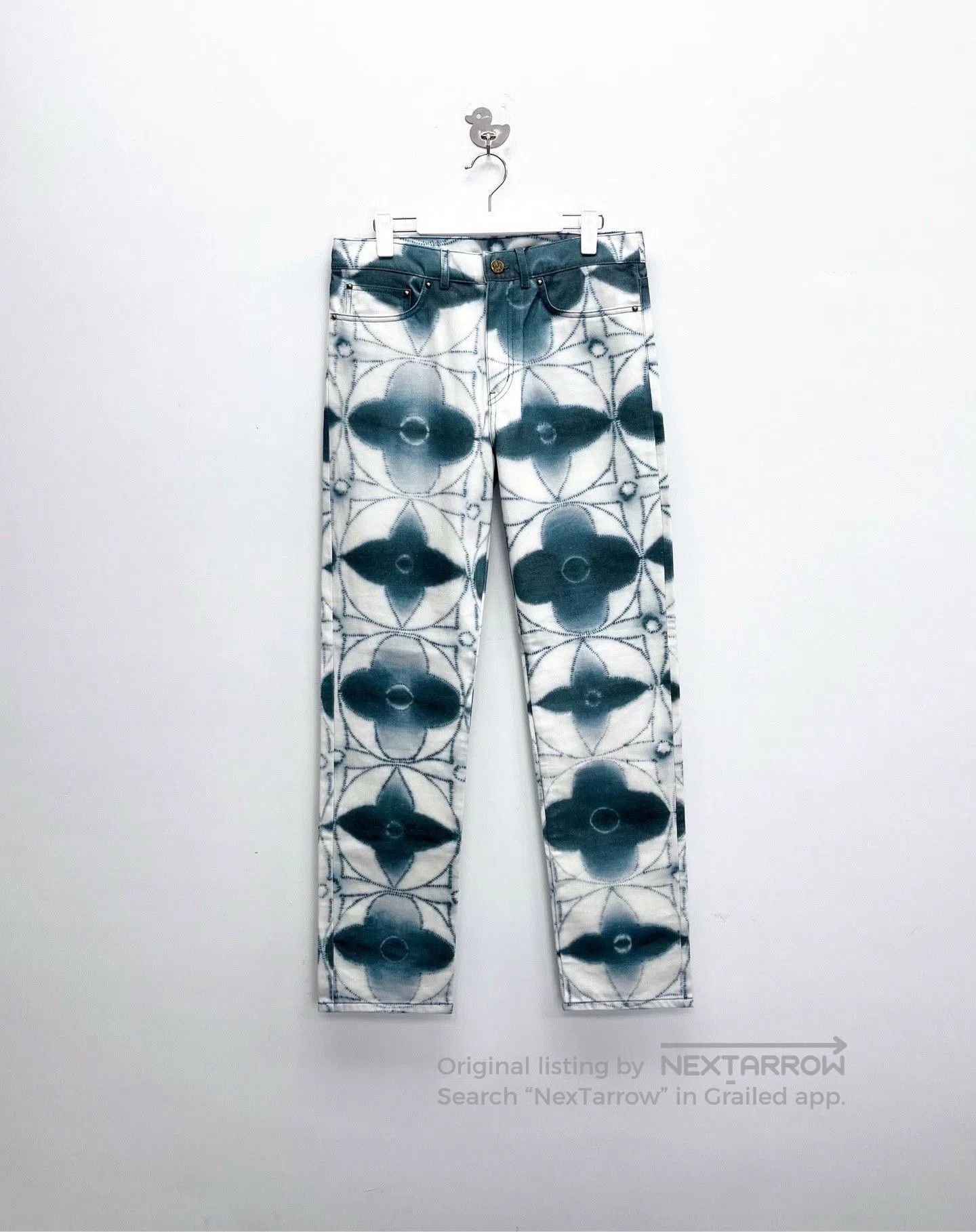 Louis Vuitton Louis Vuitton Ink Print Jeans. Size US 30 / EU 46 - 1 Thumbnail