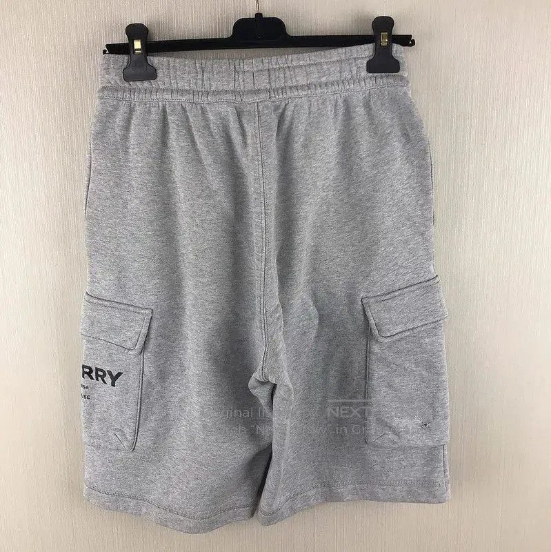 Burberry Burberry Gray Cotton Men's Shorts. Size US 26 / EU 42 - 2 Thumbnail