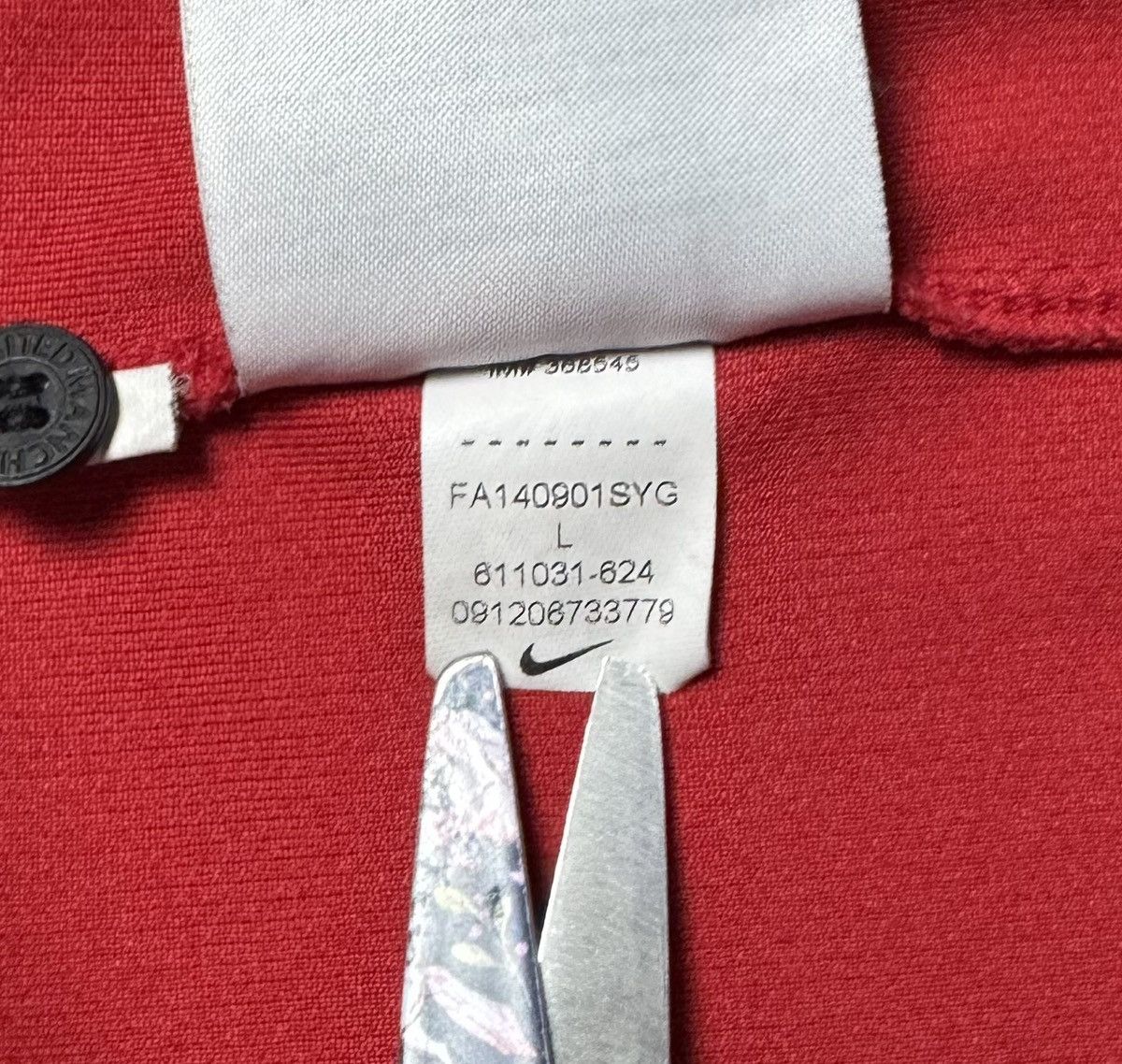 Nike Manchester United 2014 2015 Home Shirt Soccer Jersey Nike Size US L / EU 52-54 / 3 - 17 Thumbnail