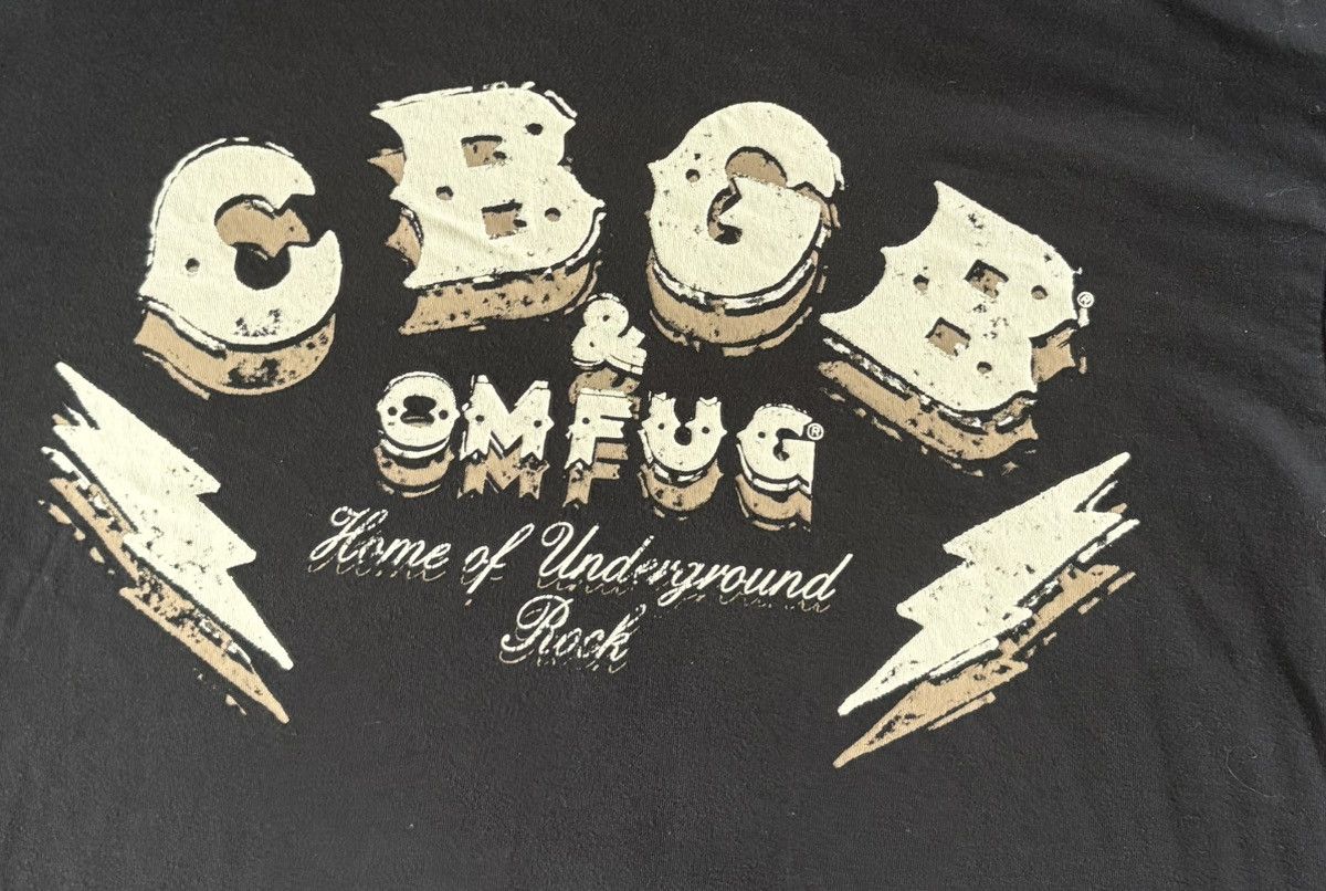 Other CBGB X OMFUG Plaid Sleeve T-Shirt!! New Size US S / EU 44-46 / 1 - 6 Thumbnail