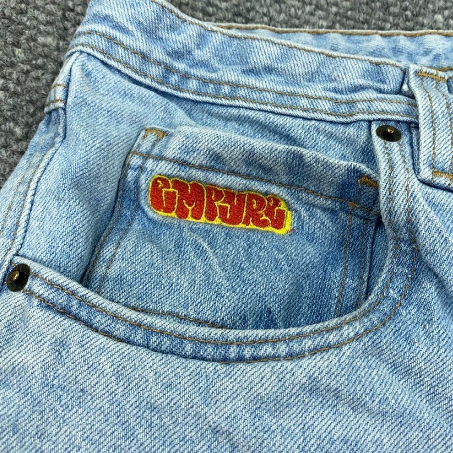 Empyre VINTAGE Empyre Jeans Men Size 32 Relaxed Fit Light Wash Denim 90s Grunge Skater USA 5-Pocket Mens Size US 33 - 3 Thumbnail