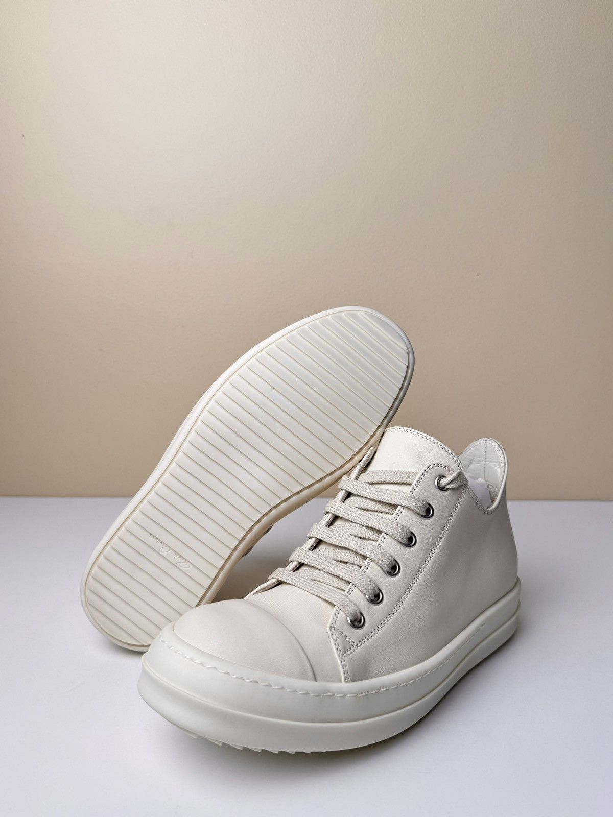 Rick Owens Rick Owens Mainline Porterville Ramones - Milk Size US 7.5 / IT 37.5 - 10 Thumbnail