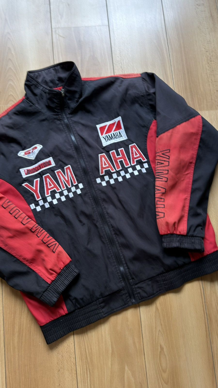 Yamaha Yamaha vintage reversible mot racing jacket Size US L / EU 52-54 / 3 - 3 Thumbnail
