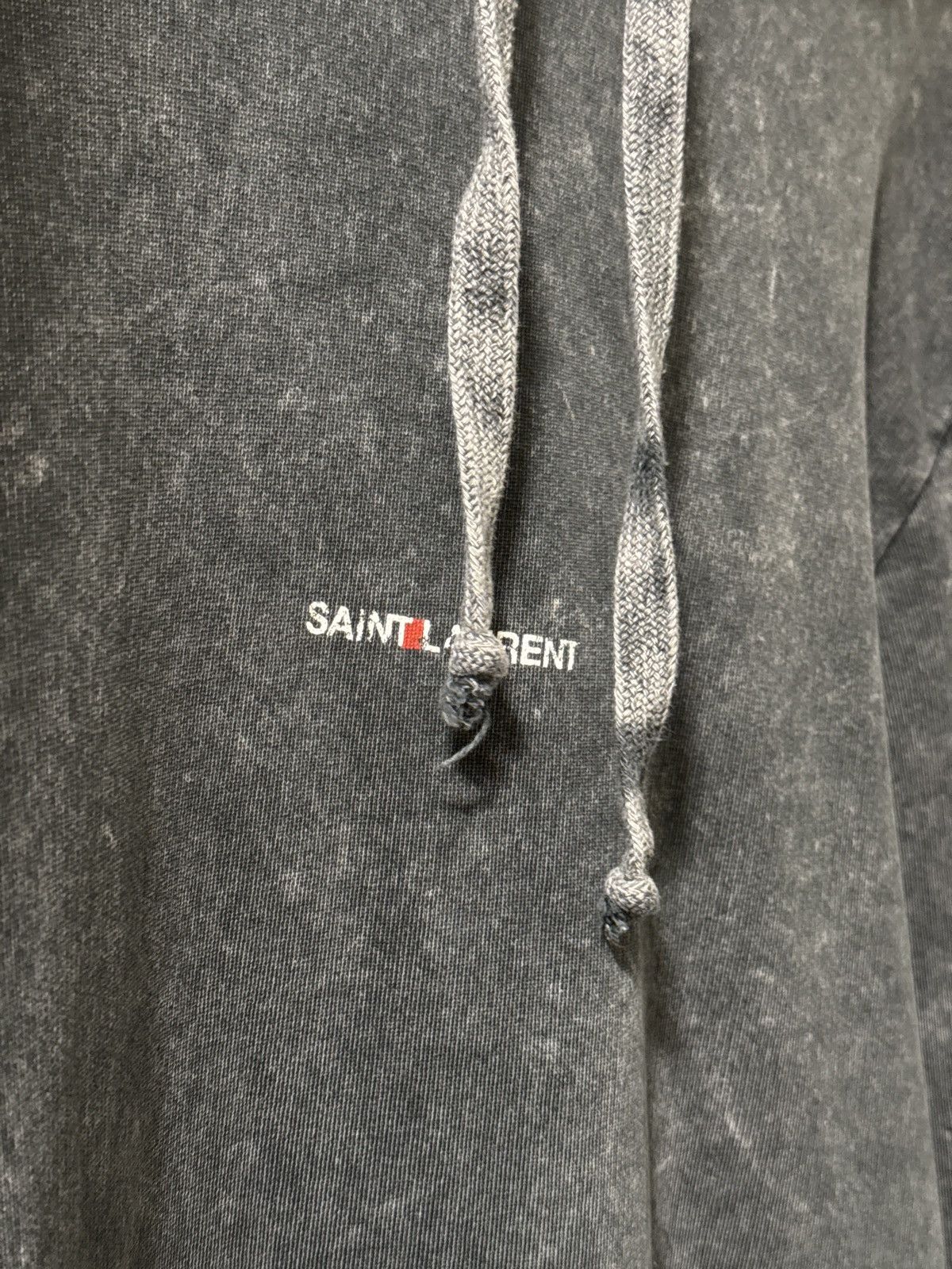 Saint Laurent Paris × Yves Saint Laurent Saint Laurent Acid Wash Hoodie XXL Size US XXL / EU 58 / 5 - 5 Thumbnail