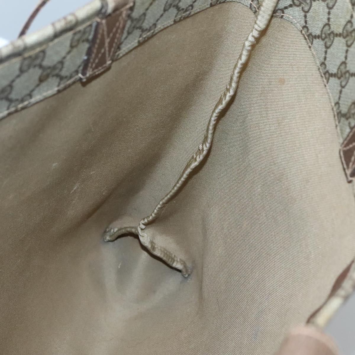 Gucci GUCCI GG Supreme Tote Bag Pvc Beige 41 02 109 Size ONE SIZE - 17 Thumbnail