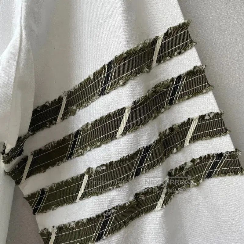 Thom Browne Thom Browne White Long Sleeve Shirt for Men . Size US M / EU 48-50 / 2 - 6 Thumbnail