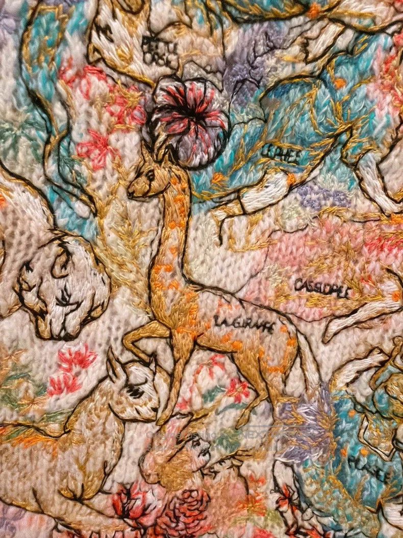 Dior Dior Constellation Series Colourful Embroidered Cashmere S Size XS / US 0-2 / IT 36-38 - 5 Thumbnail