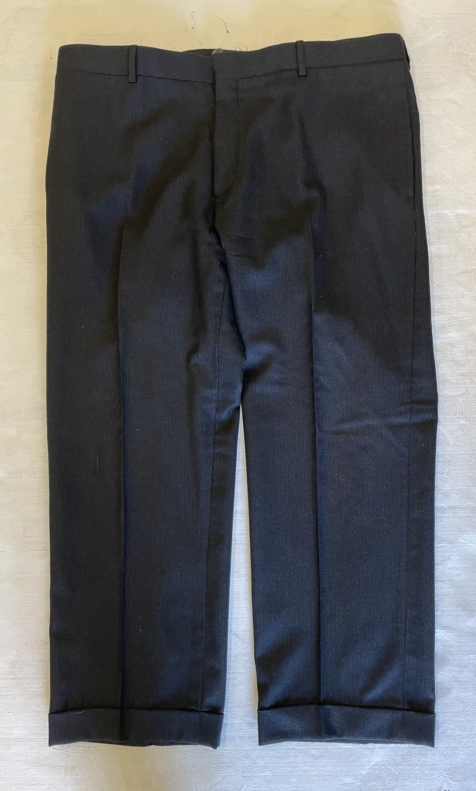 Polo Ralph Lauren Subtle Stripe Wool Suit Size 46R - 8 Thumbnail