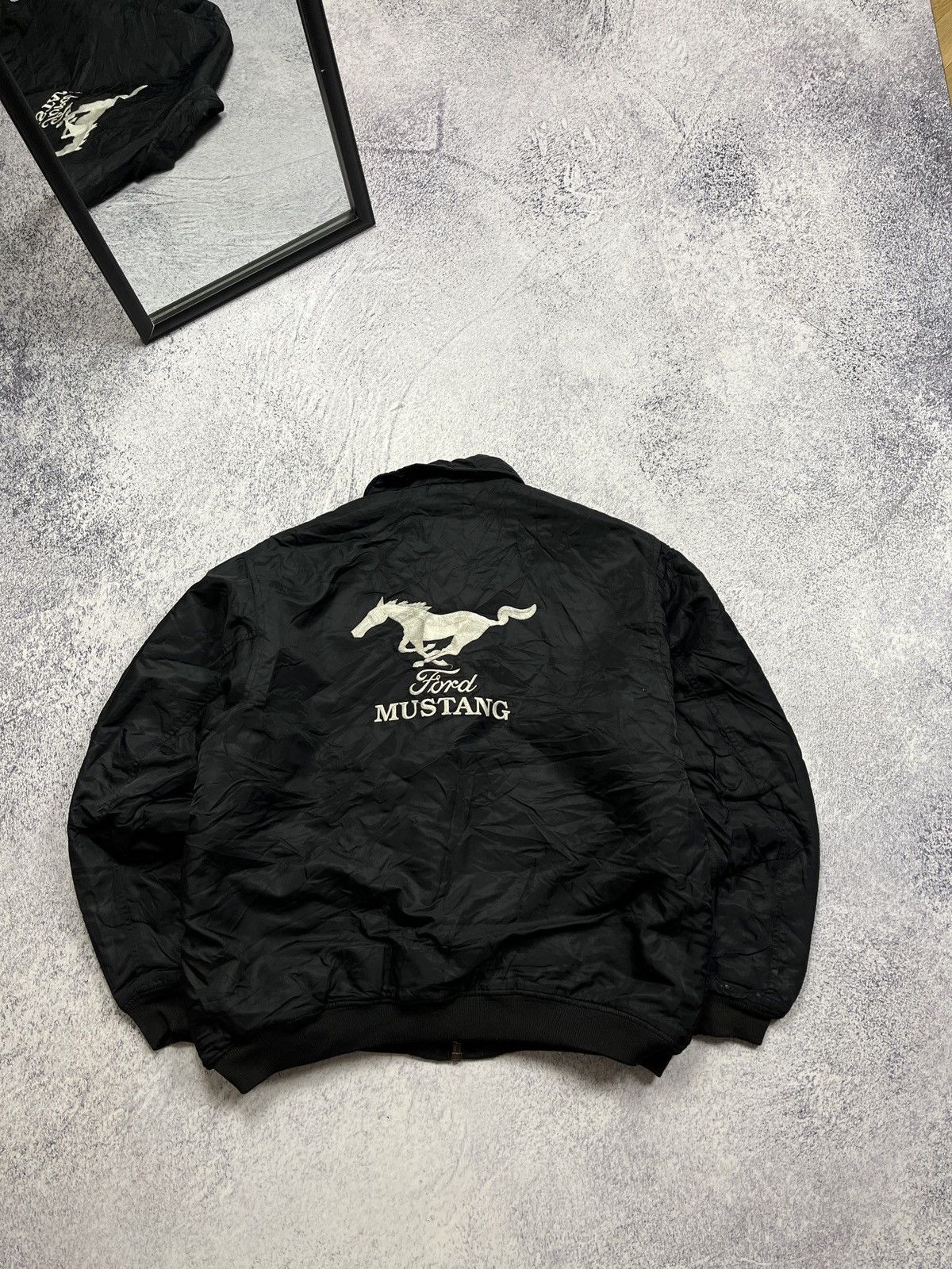 Vintage Vintage Ford Mustang Bomber Jacket Flyers Boxy 90’s Rare Size US L / EU 52-54 / 3 - 14 Thumbnail