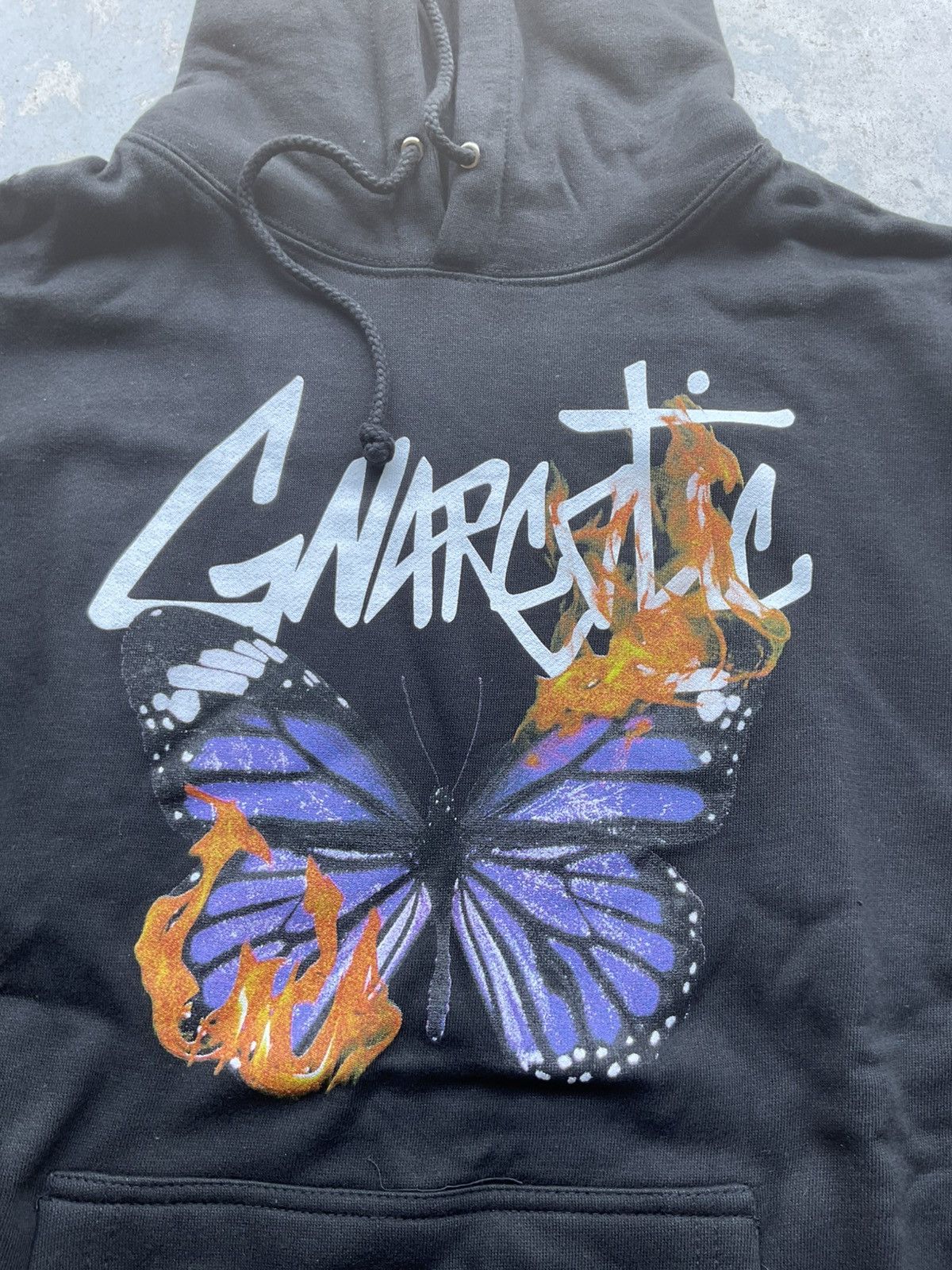 Gnarcotic Gnarcotic Lil Gnar Butterfly Flame Hoodie Black Size US S / EU 44-46 / 1 - 2 Thumbnail