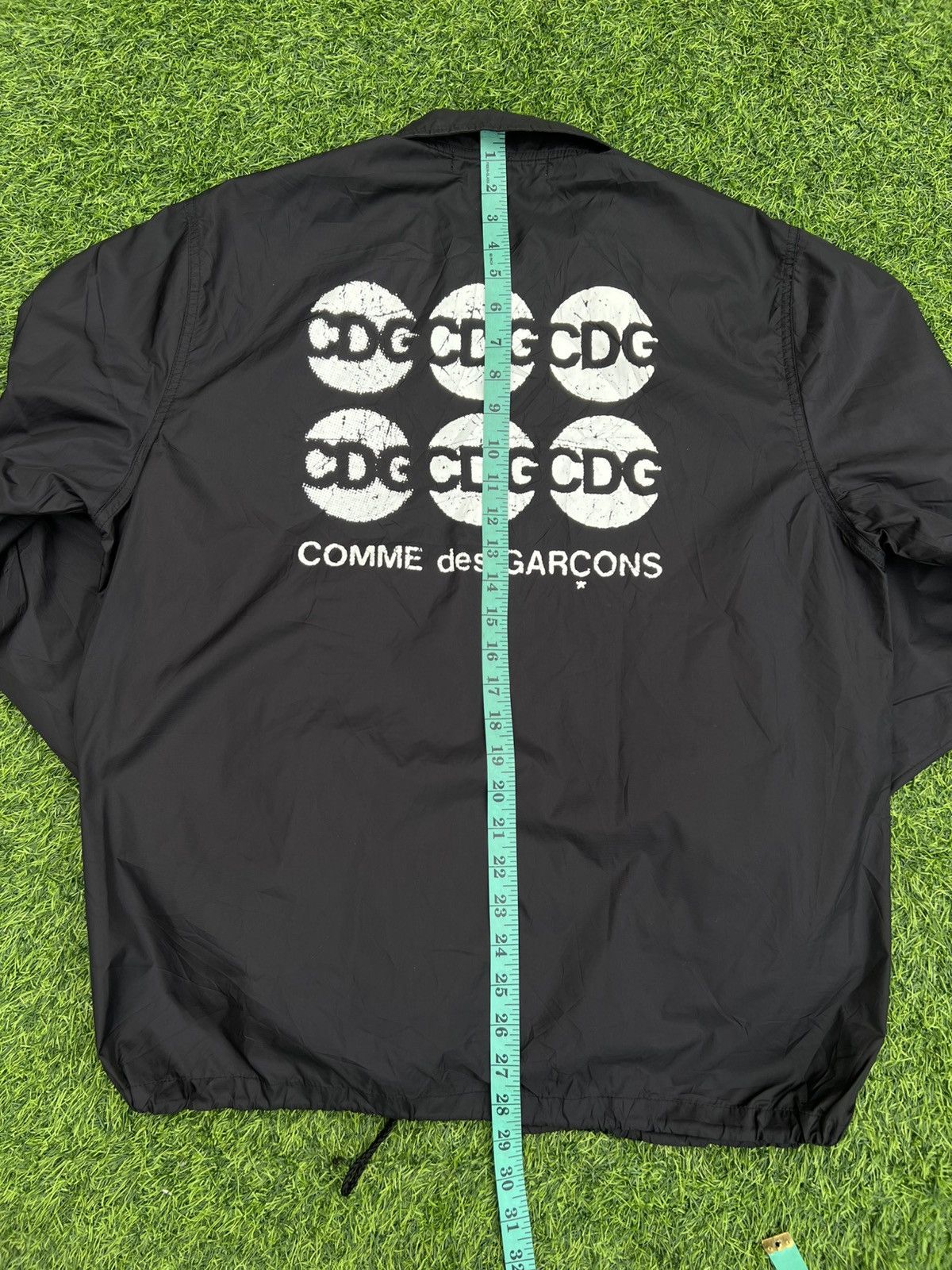 Comme des Garcons Comme des Garçons Polka Dot Circle Logo Coach Jacket Size US M / EU 48-50 / 2 - 6 Thumbnail