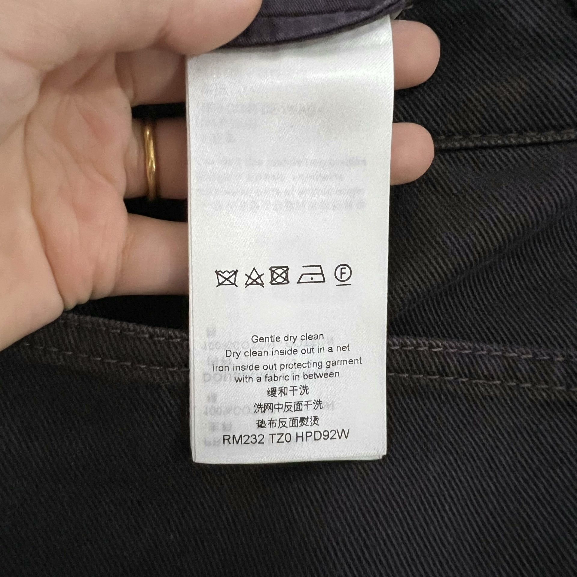 Louis Vuitton Louis Vuitton Monogram Spliced Jeans Size US 30 / EU 46 - 3 Thumbnail