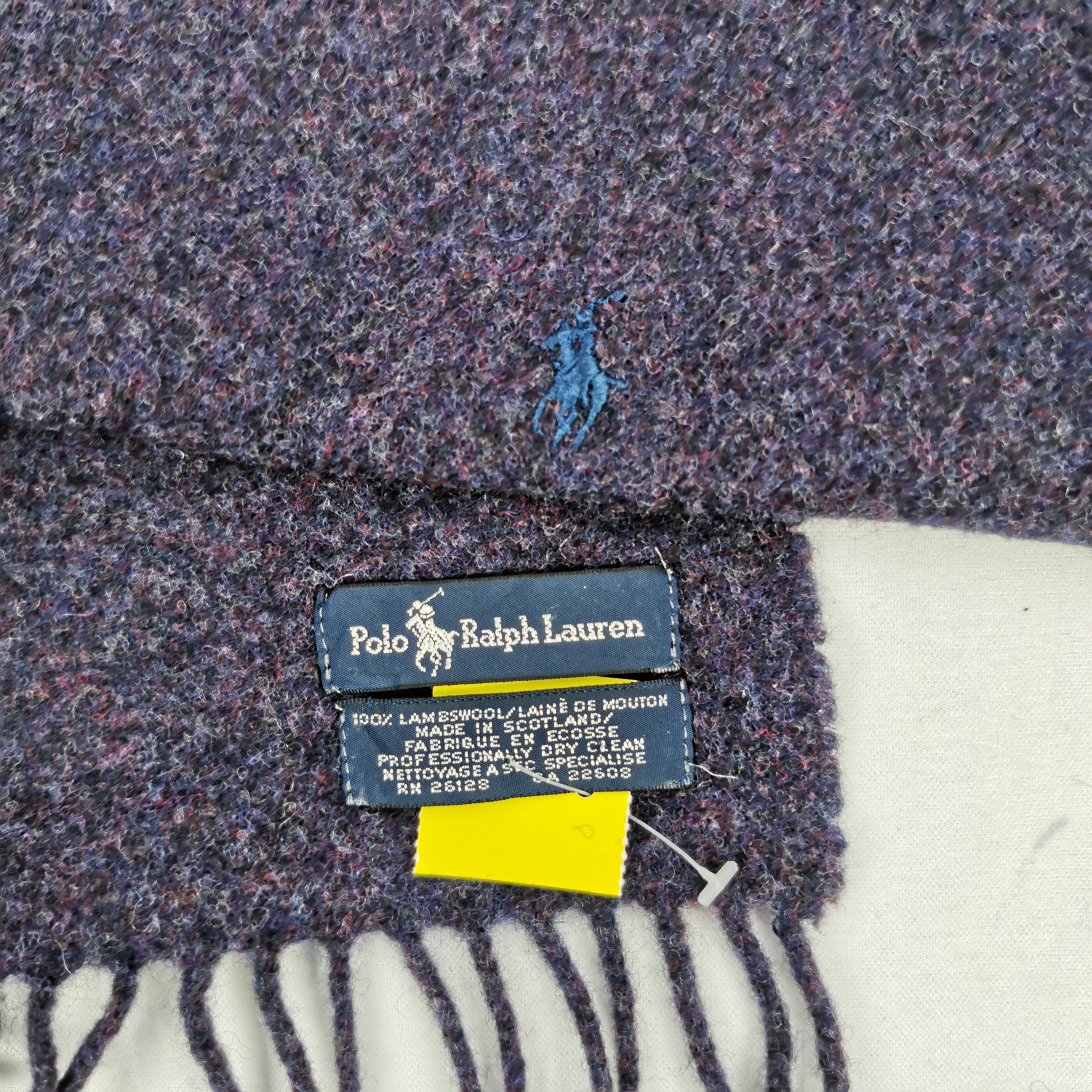 Polo Ralph Lauren Vintage Polo Ralph Lauren Scarf Wool Winter Fringe . Size ONE SIZE - 4 Thumbnail