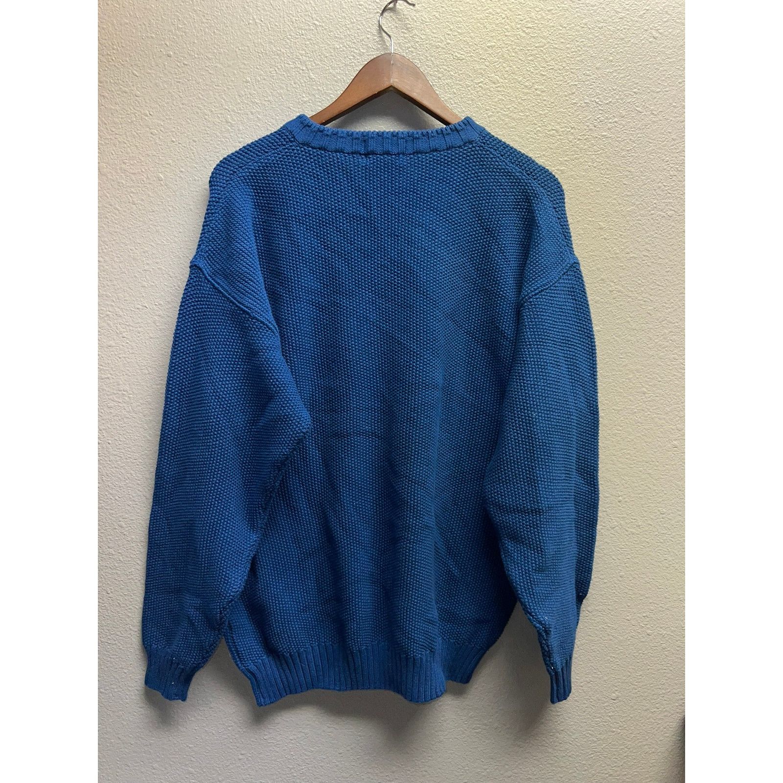 Gant Vintage Gant Golf Sweater Hand Framed Golfing Blue 90s Large Size US L / EU 52-54 / 3 - 6 Thumbnail