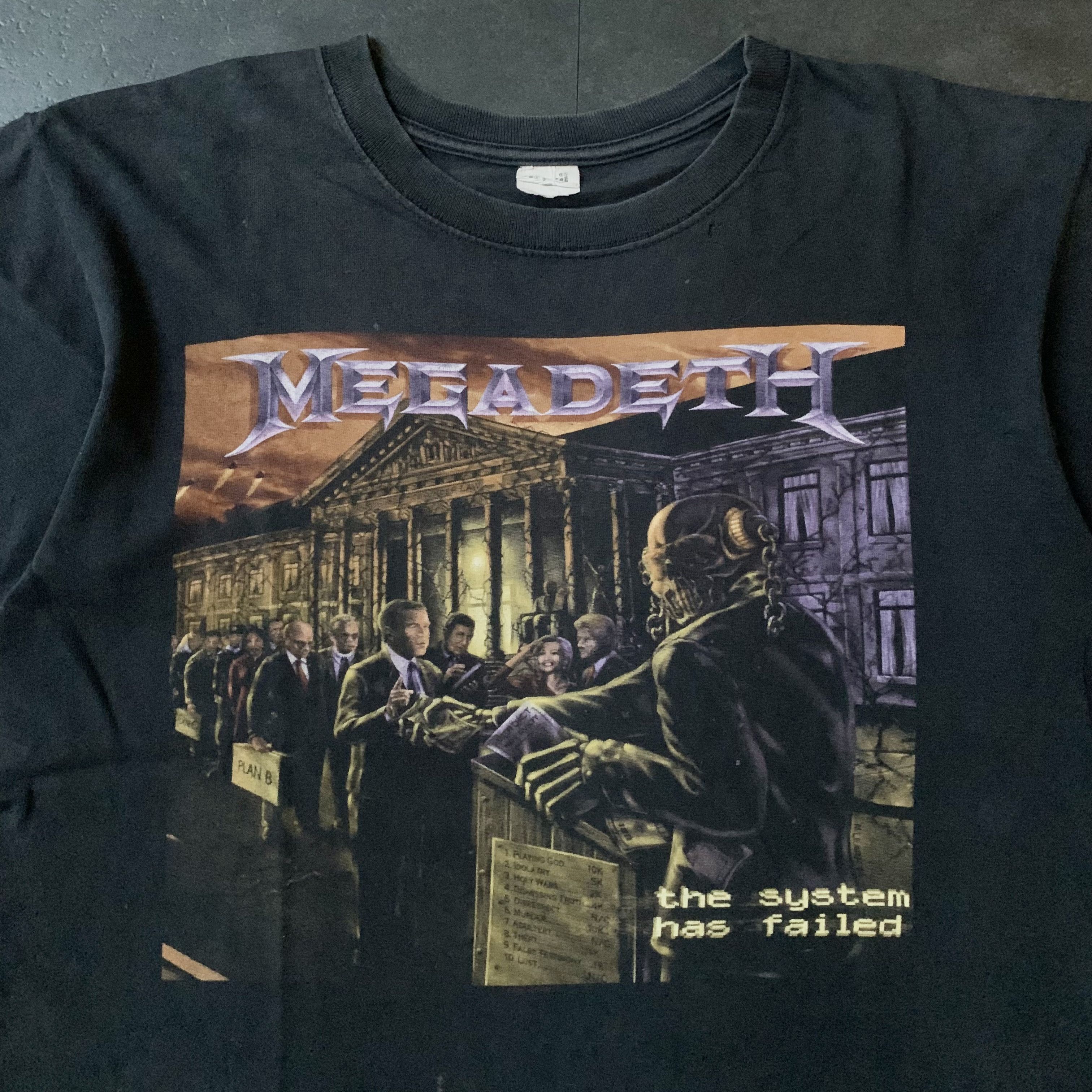 Band Tees Vintage Megadeth The System has Failed Band Tee Shirt Size US M / EU 48-50 / 2 - 2 Thumbnail