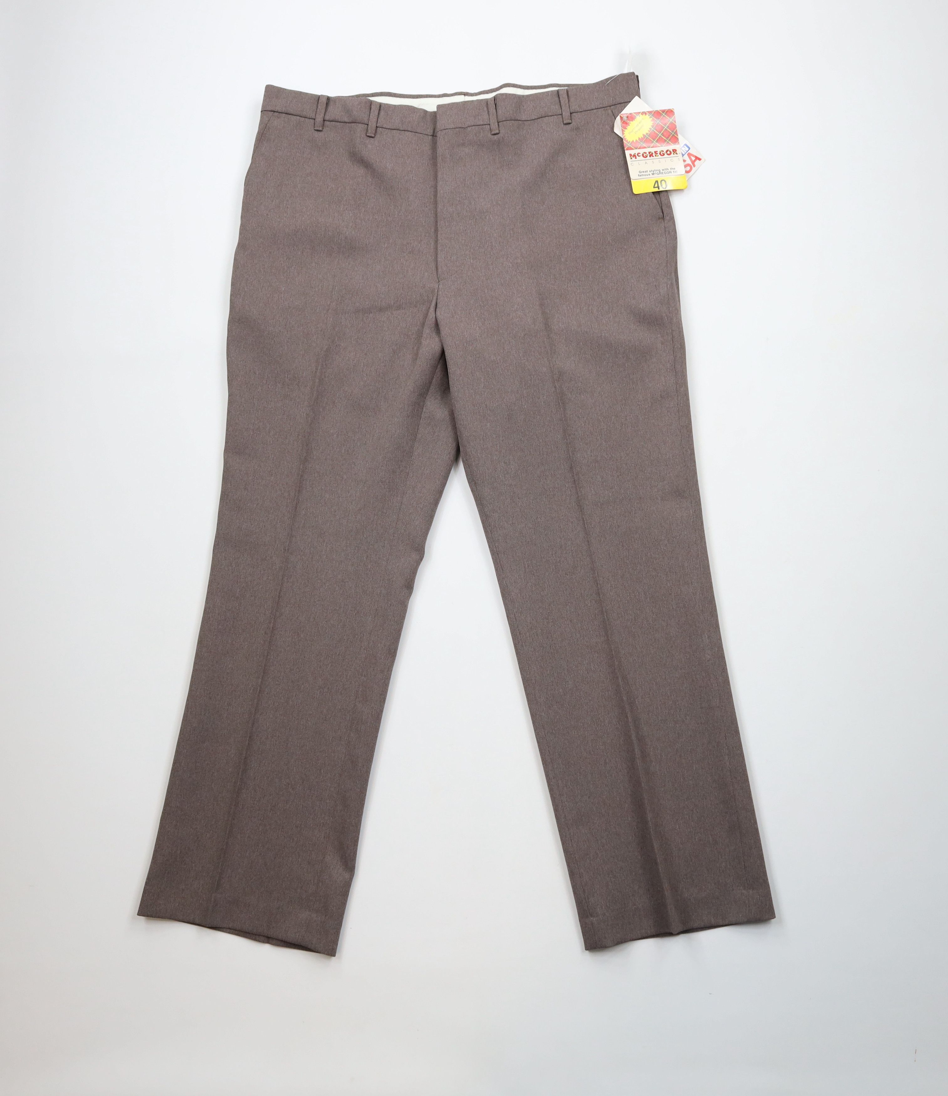 Vintage Deadstock Vintage 70s Streetwear Wide Leg Chino Pants USA Size US 40 / EU 56 - 1 Thumbnail
