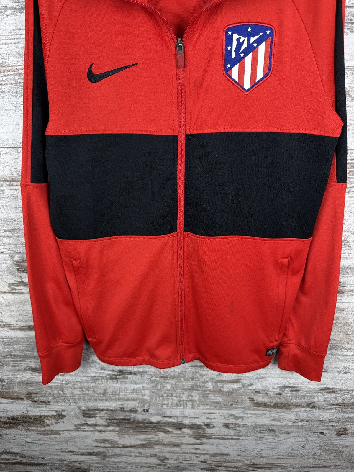 Nike Mens Vintage Nike Atletico Madrid FC track jacket Olympic Size US S / EU 44-46 / 1 - 3 Thumbnail