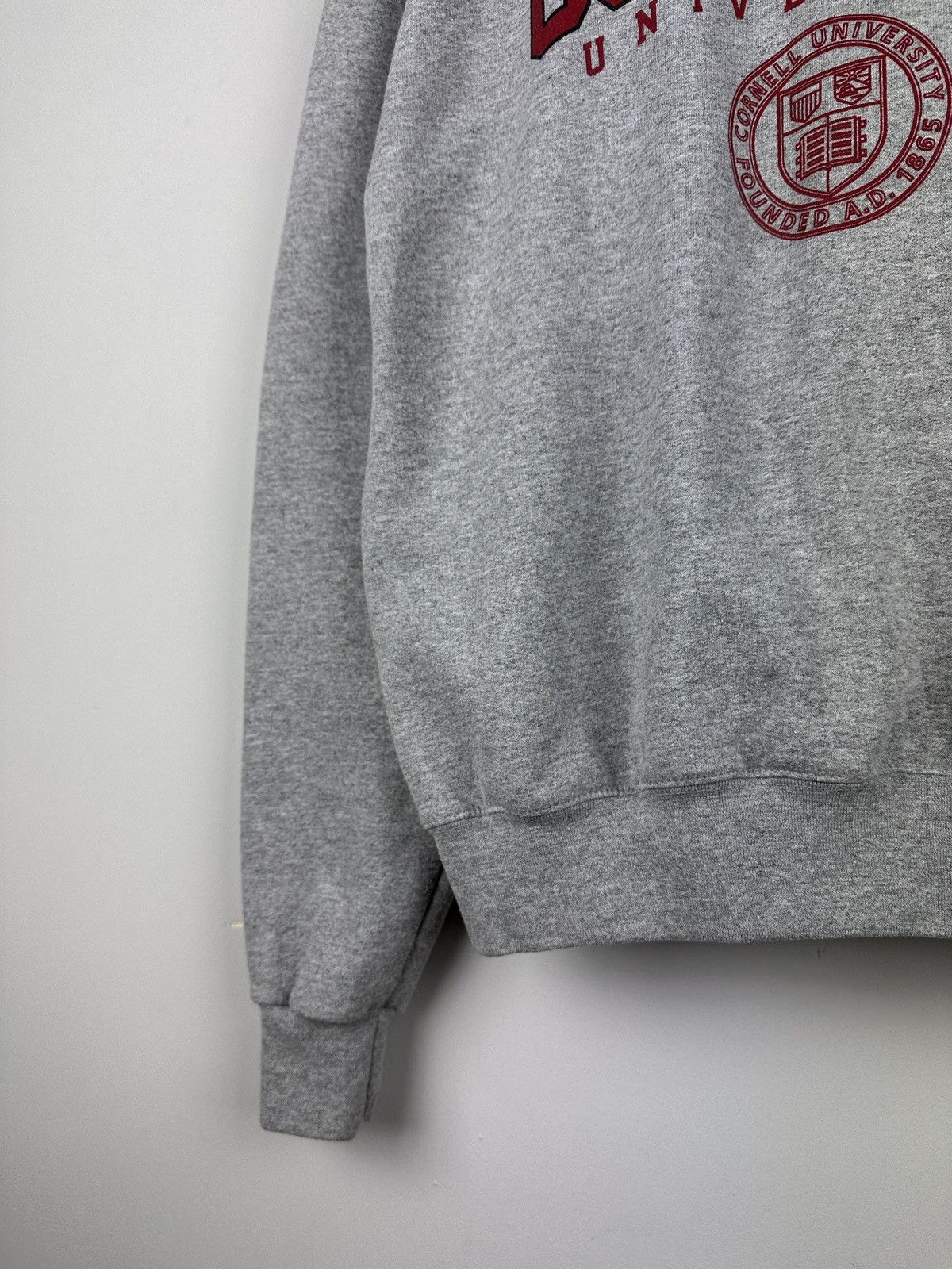 Champion Vintage Cornell University Grey Sweatshirt Size US S / EU 44-46 / 1 - 7 Thumbnail