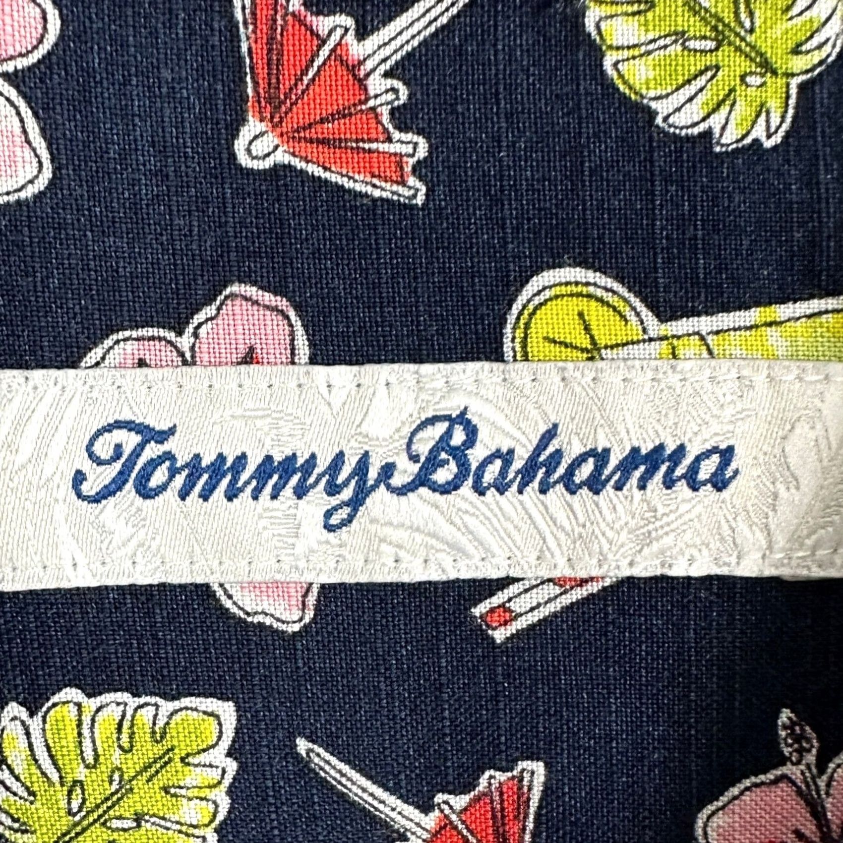 Tommy Bahama Tommy Bahama Button Up Shirt Mens Small Blue Floral Short Sleeve Casual Outdoor Size US S / EU 44-46 / 1 - 4 Thumbnail