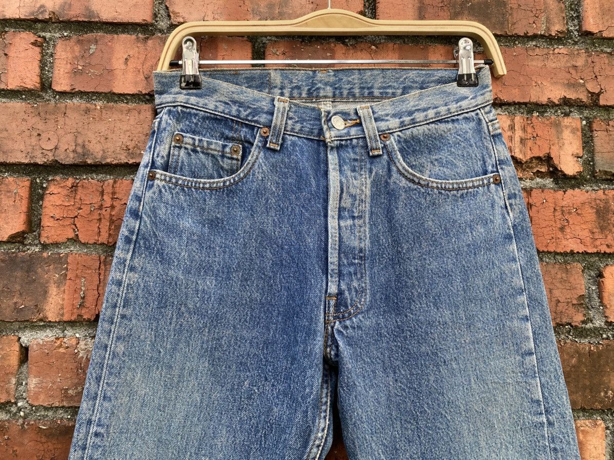 Levi's Vintage Clothing W29x29 Vintage levi's 501 made in USA 90s Size 29" - 4 Thumbnail