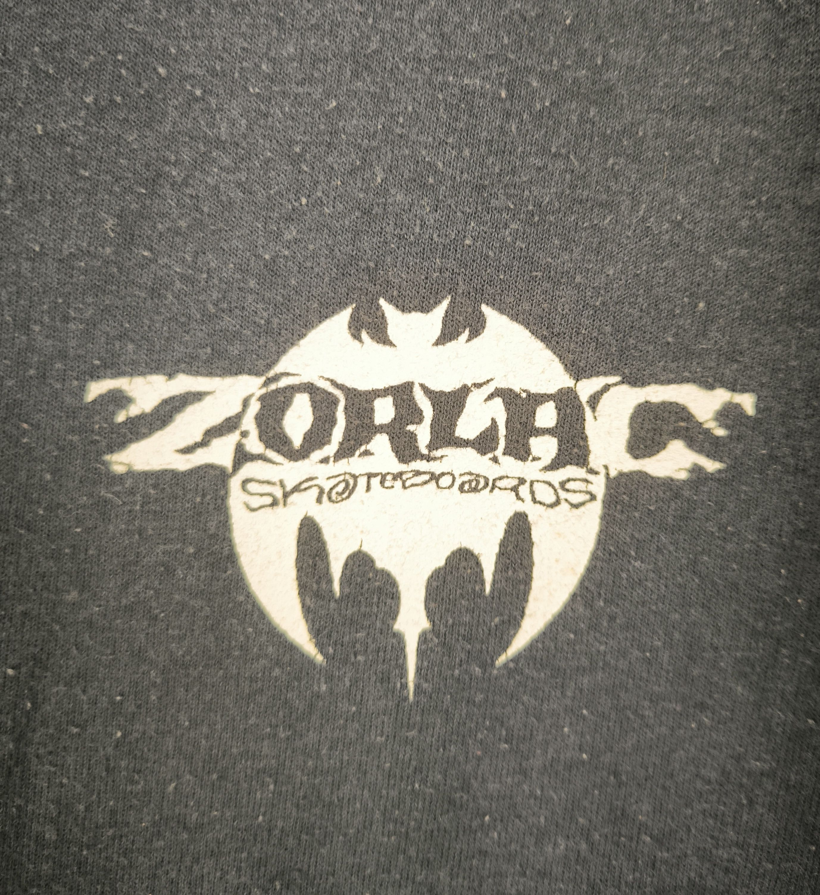 Vintage Vintage 90's ZORLAC SKATEBOARDS back hit sweatshirt Size US M / EU 48-50 / 2 - 7 Thumbnail