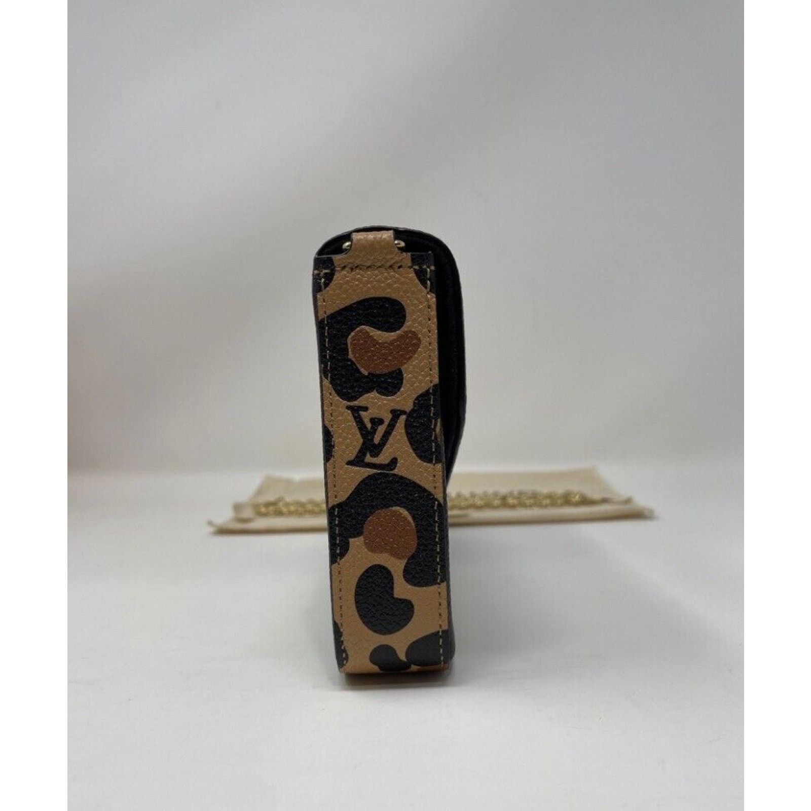 Louis Vuitton Louis Vuitton Pochette Felicie Wild At Heart Jungle Leopard Size ONE SIZE - 7 Thumbnail