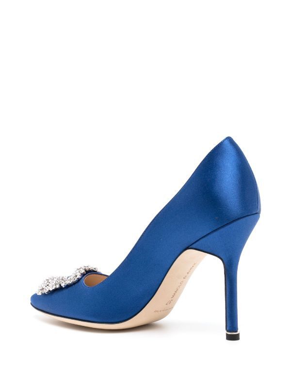 Manolo Blahnik Hangisi heels Size US 8.5 / IT 38.5 - 2 Thumbnail