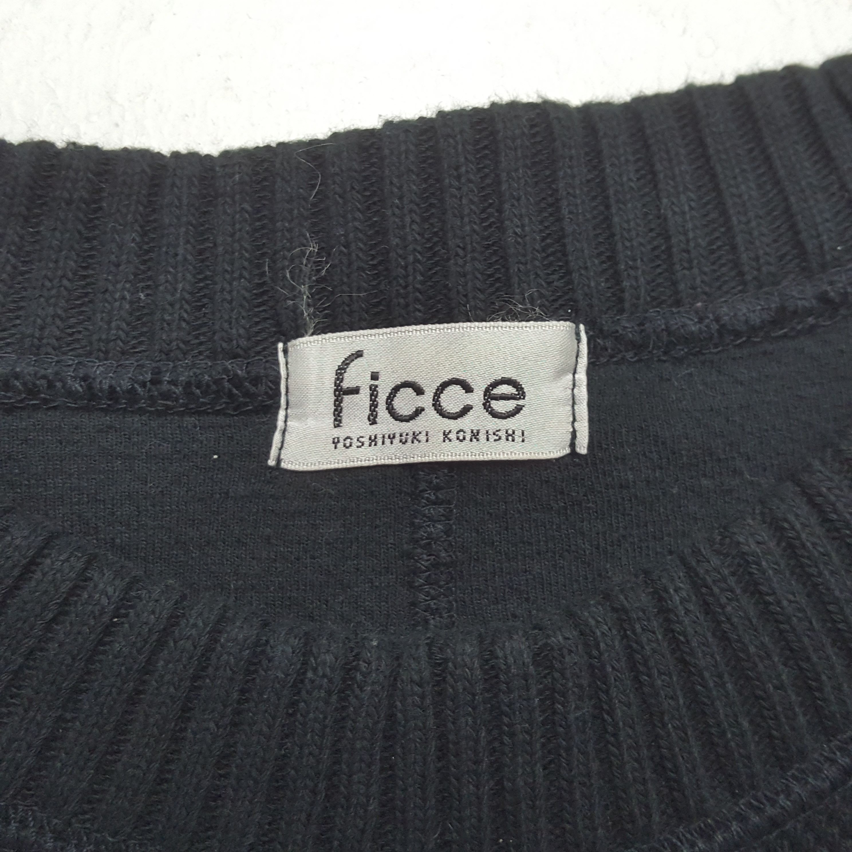 Vintage Ficce Yoshiyuki Konishi Streetwear Style Sweatshirt RR8 Size US XXL / EU 58 / 5 - 4 Thumbnail