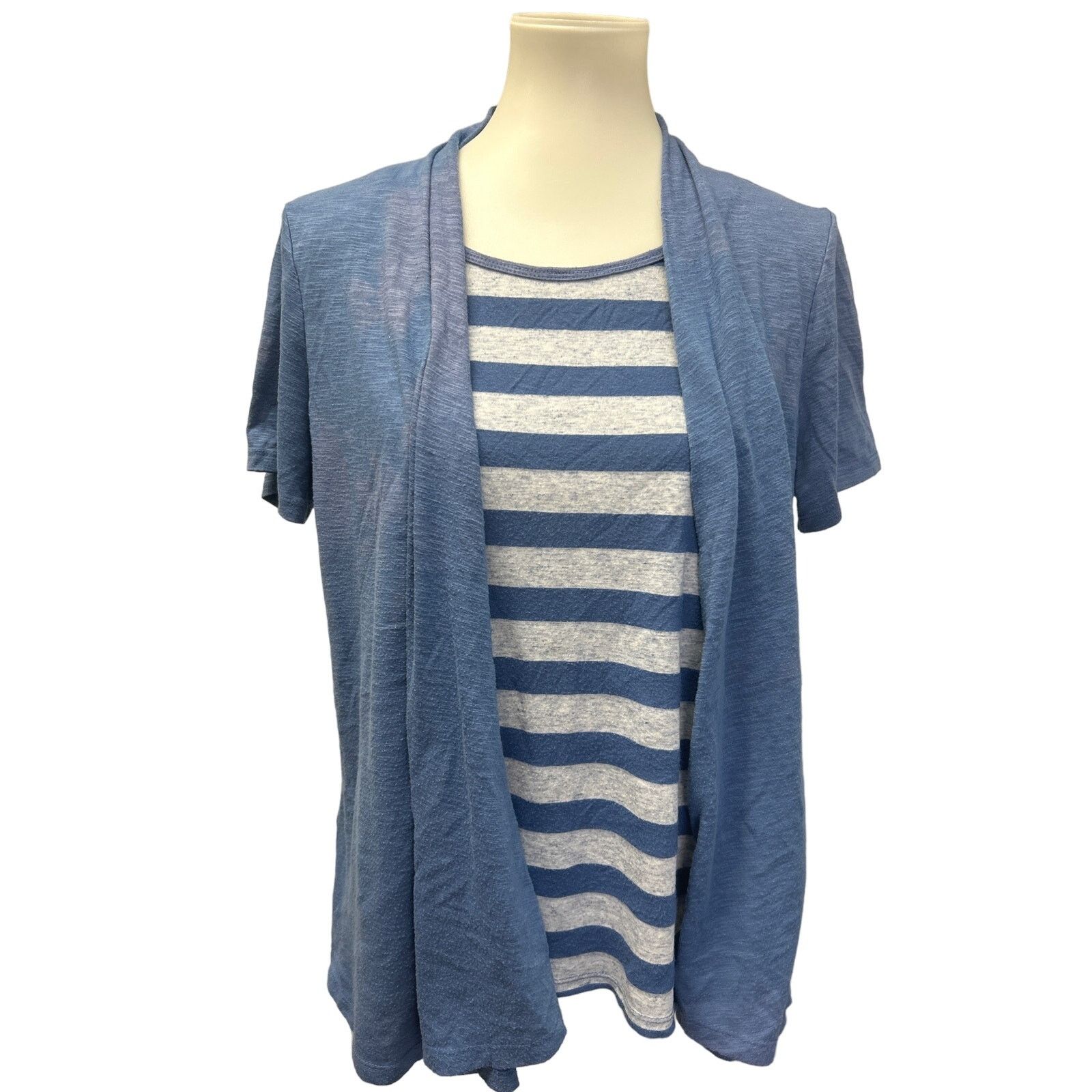 Mossimo 3 Mossimo Womens Large Cotton Blend Tee Shirt Blouses Size L / US 10 / IT 46 - 4 Thumbnail