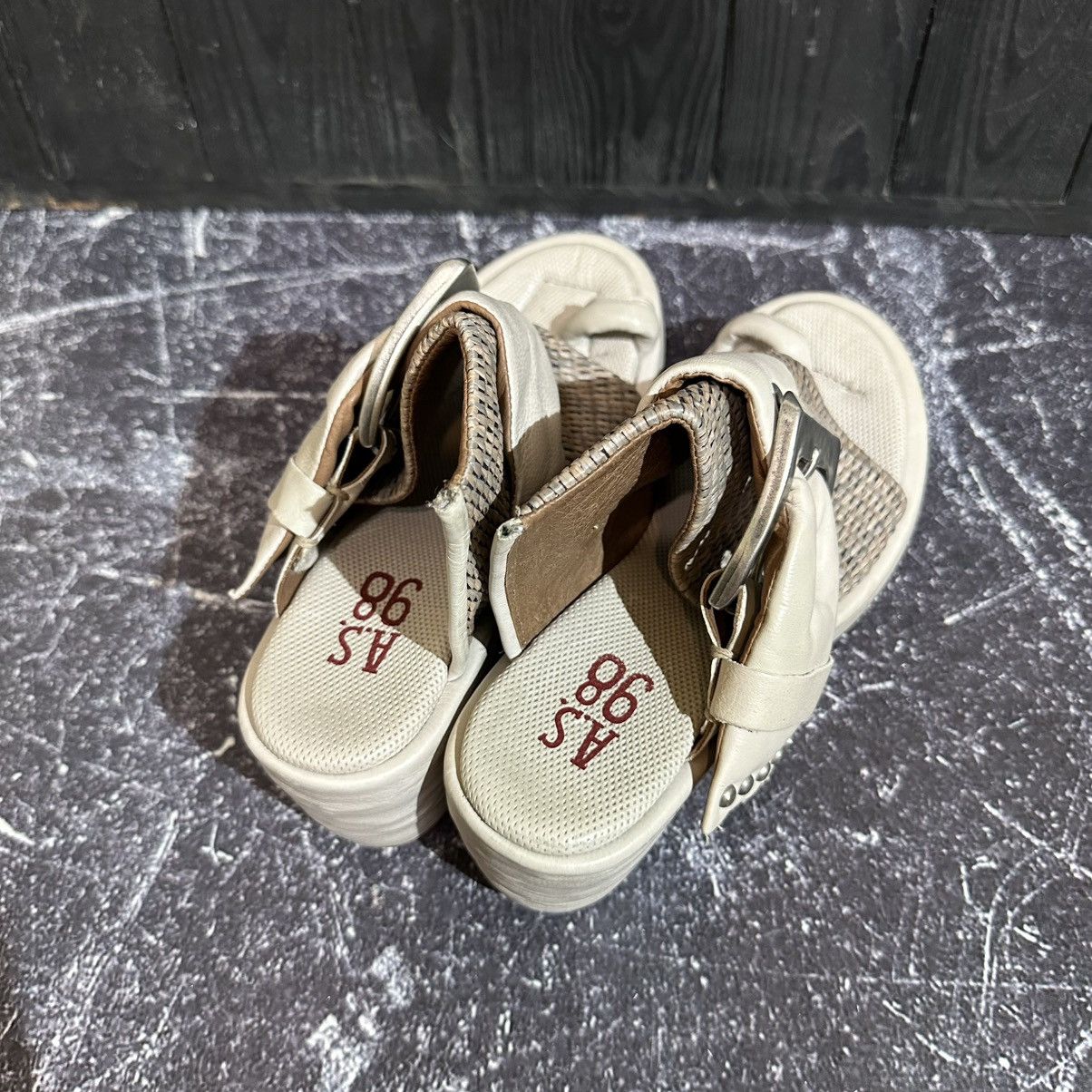 A.S.98 A.S 98 Airsteps Women’s Leather Platform Sandals Size 38 Size US 8 / IT 38 - 7 Thumbnail